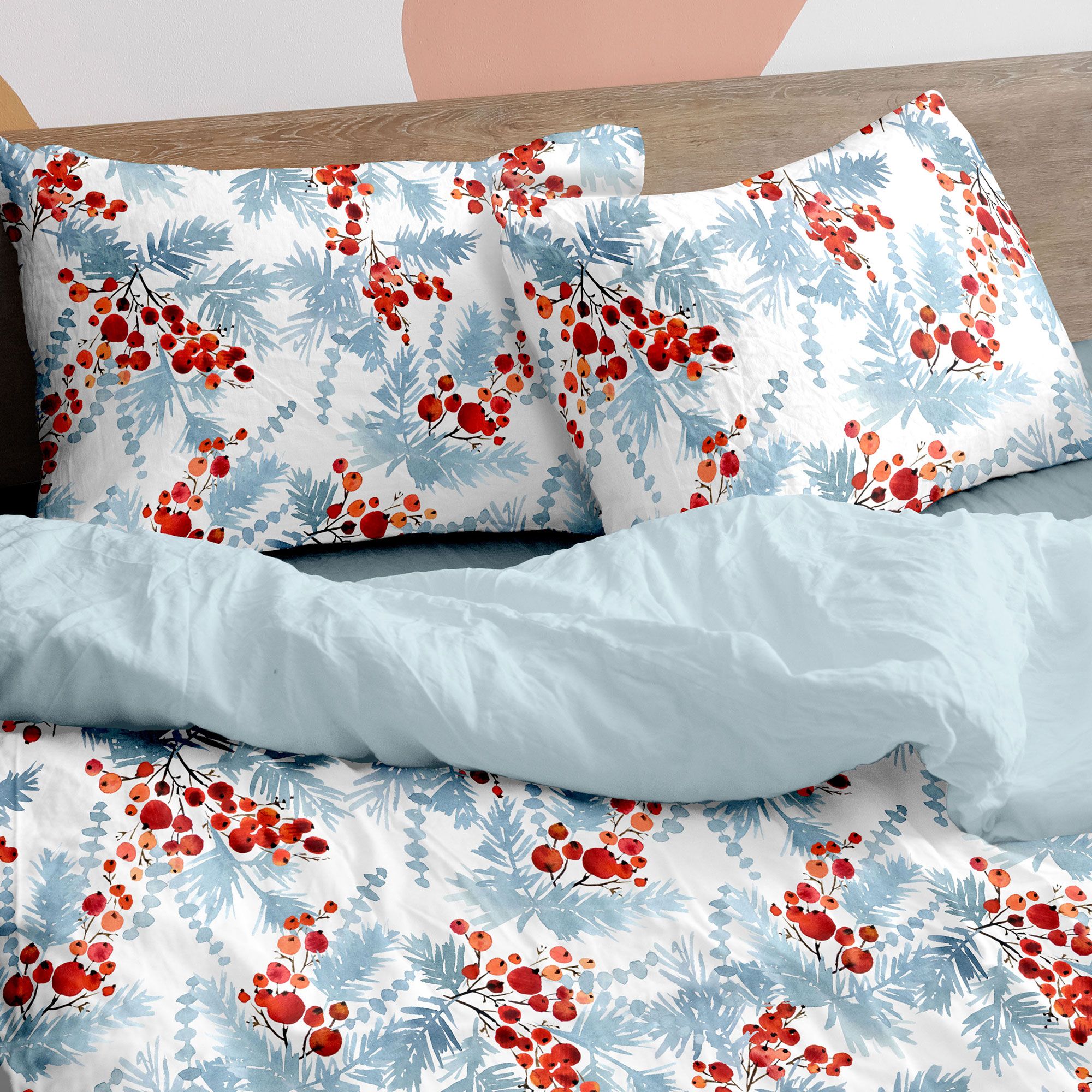 Parah
Parure copripiumino
matrimoniale
in cotone