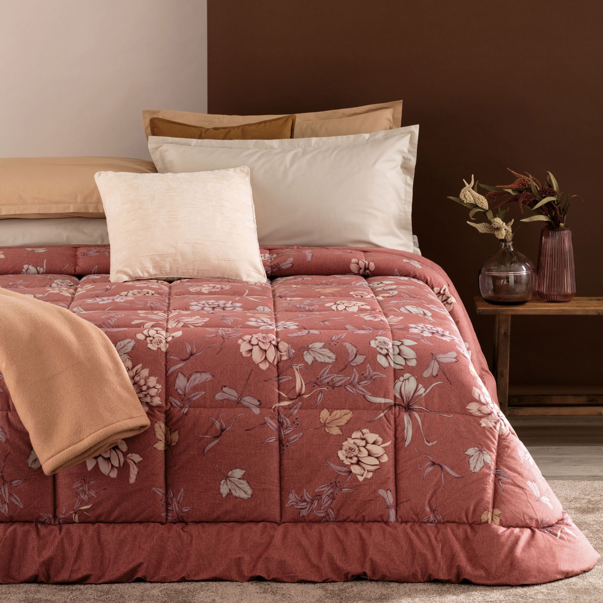 Carillo Home 
Trapunta in percalle
stampato