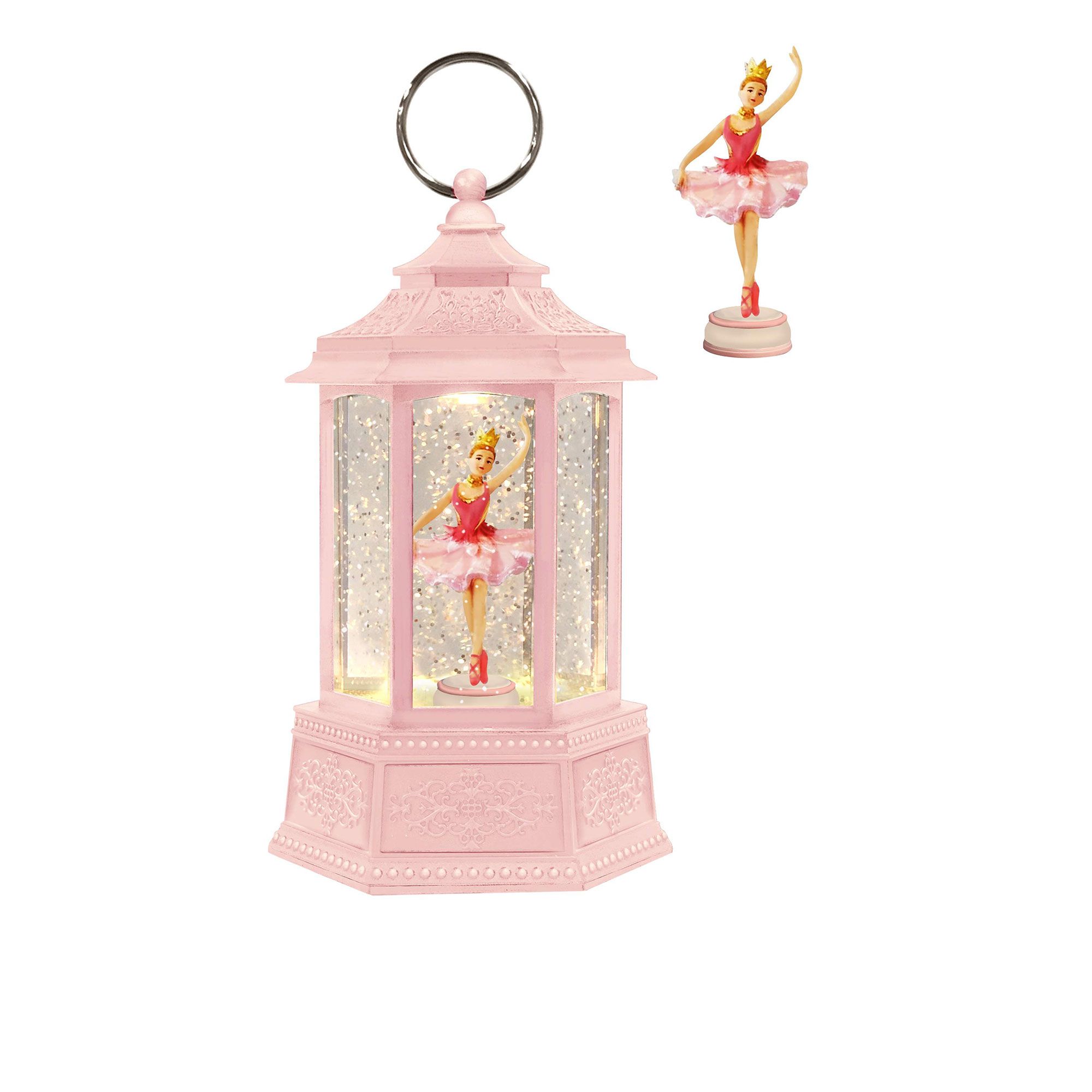 Il Mondo Dei Carillon
Lanterna glitterata
con ballerina,
6 melodie