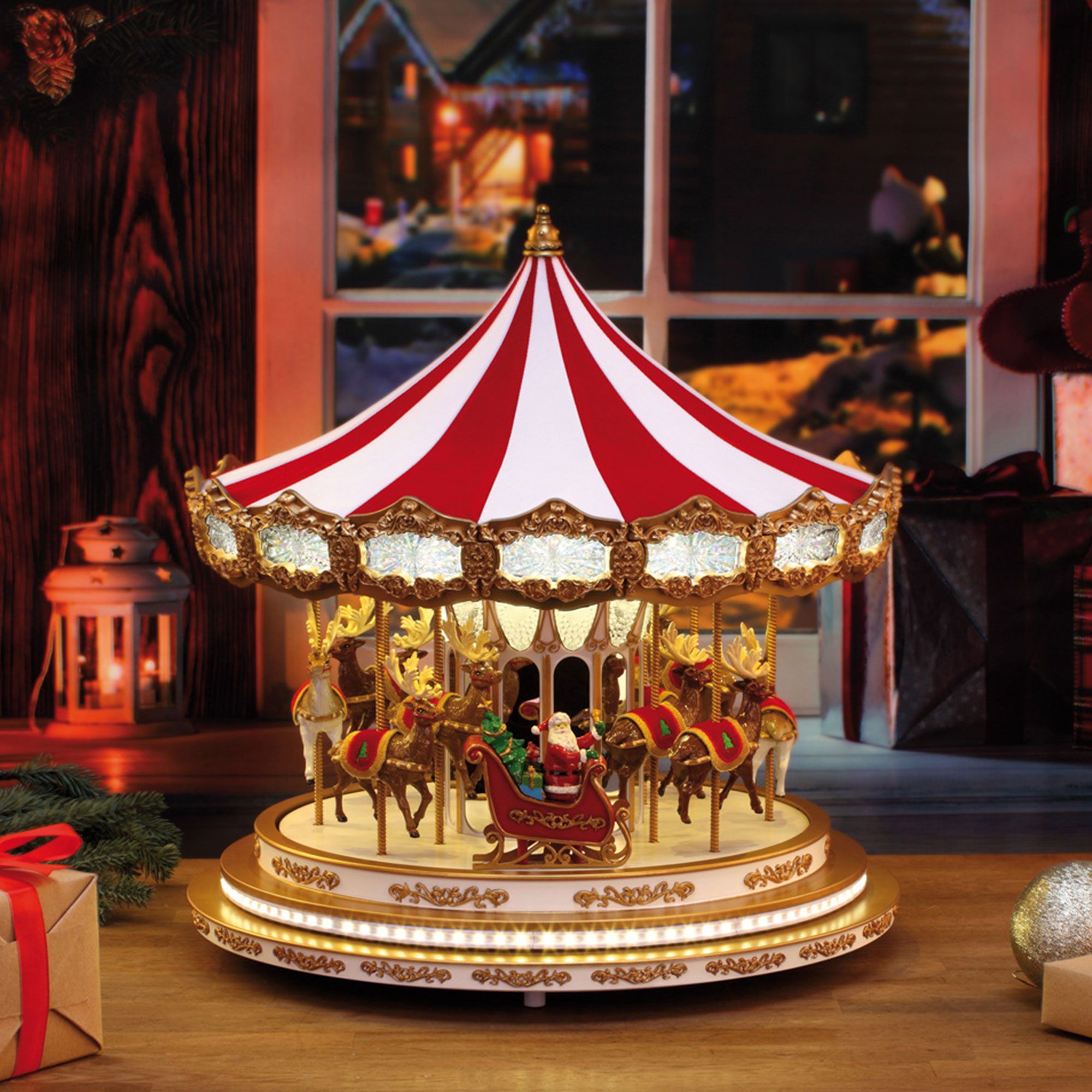Mr. Christmas
Carosello natalizio
Regal 40 cm con LED