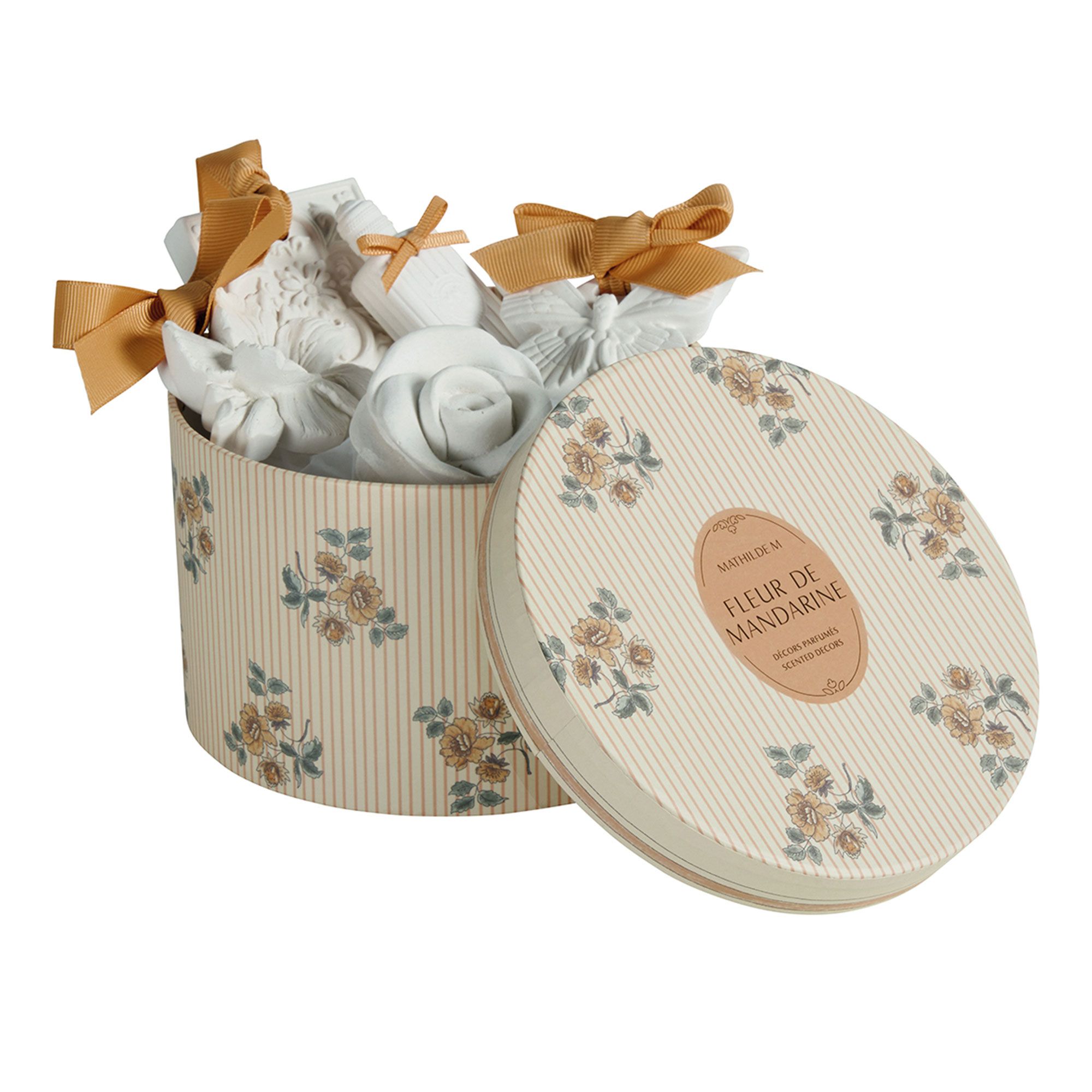 Mathilde M.
Cofanetto con 5
decorazioni profumate