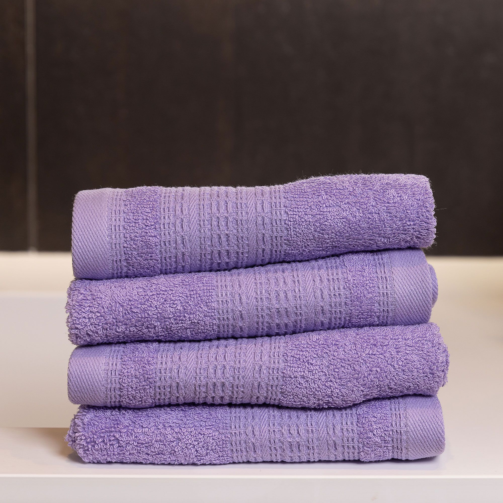 Ferò 4 asciugamani Eden 30x30 cm