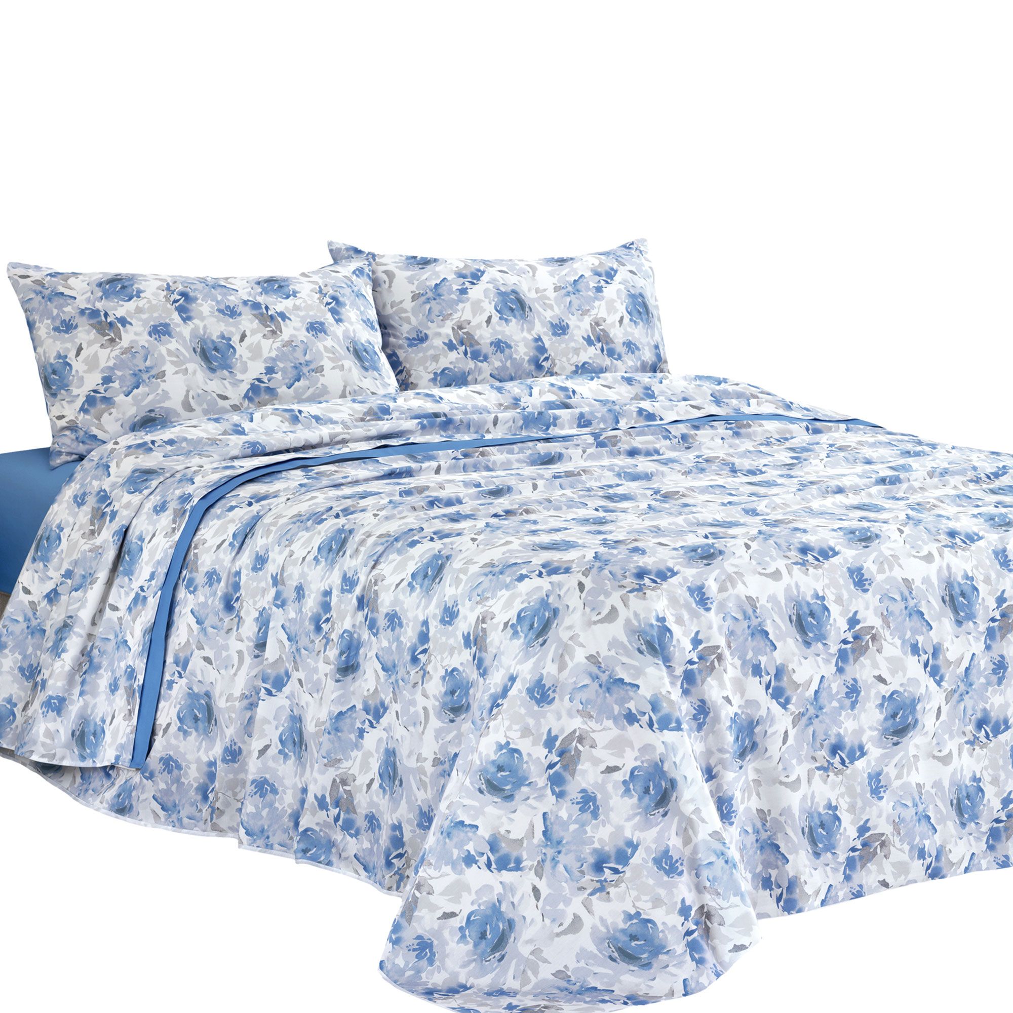 Parah Completo letto/copriletto in raso di cotone