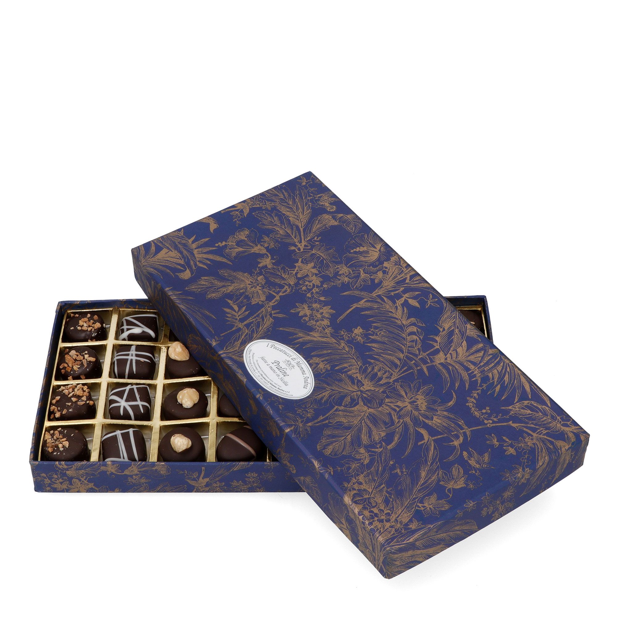 I peccatucci di Mamma
Andrea
Scatola praline 460 g
blu damascata