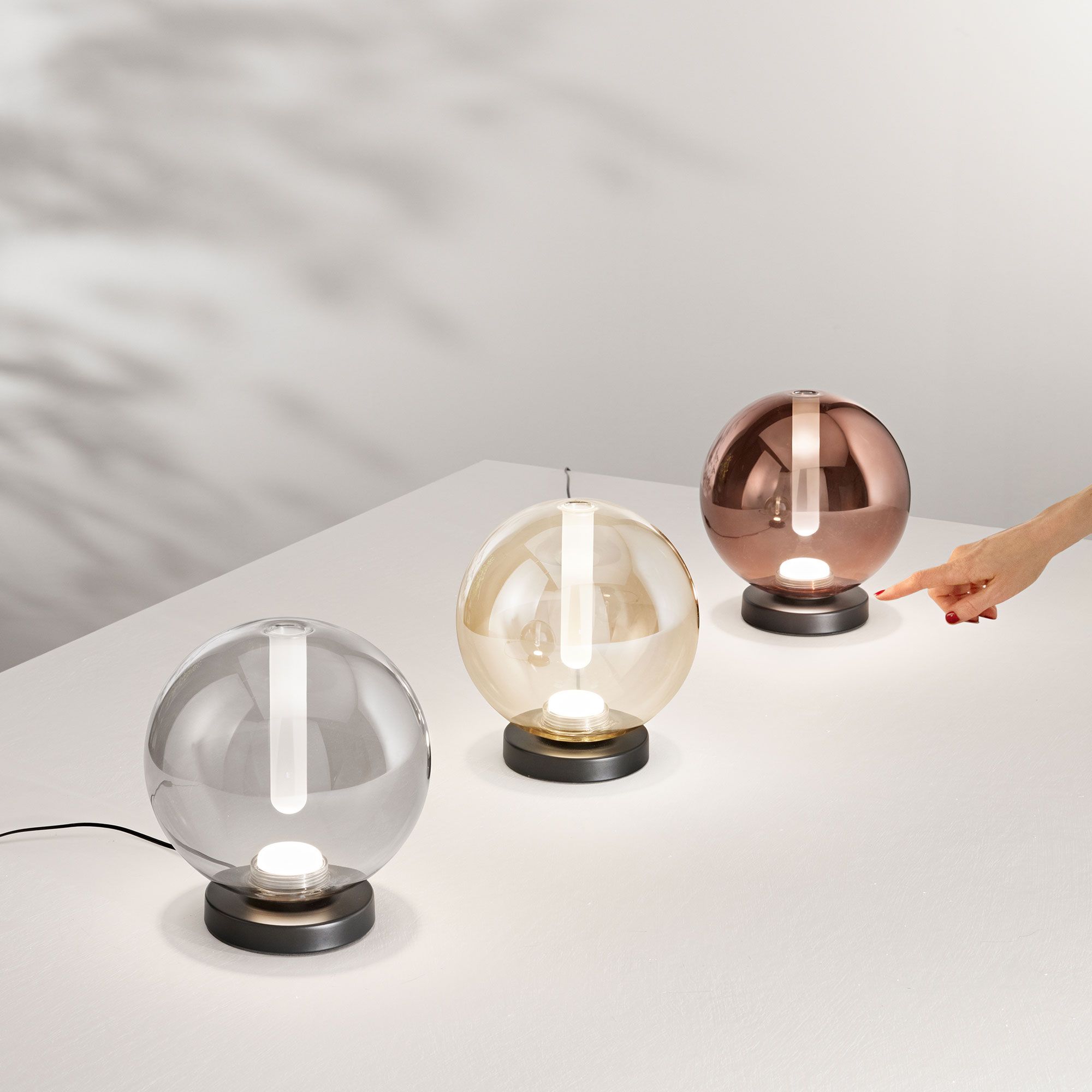 Fabas Luce Lampada da tavolo Wengen