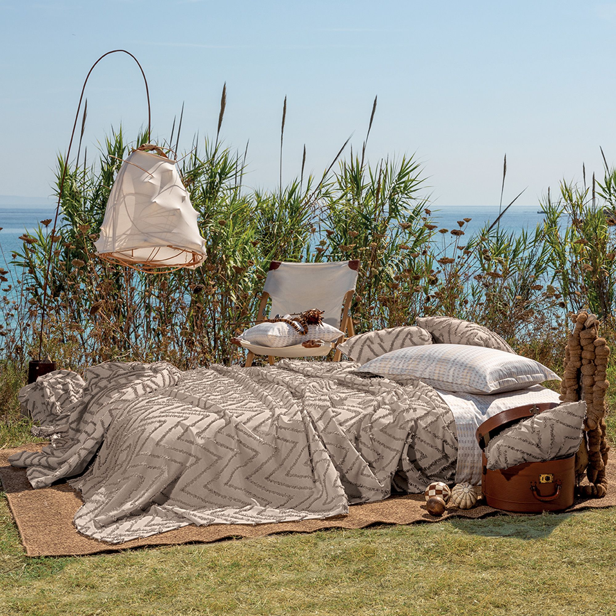 Dondi Home Copriletto Hydra matrimoniale con lavorazione jacquard