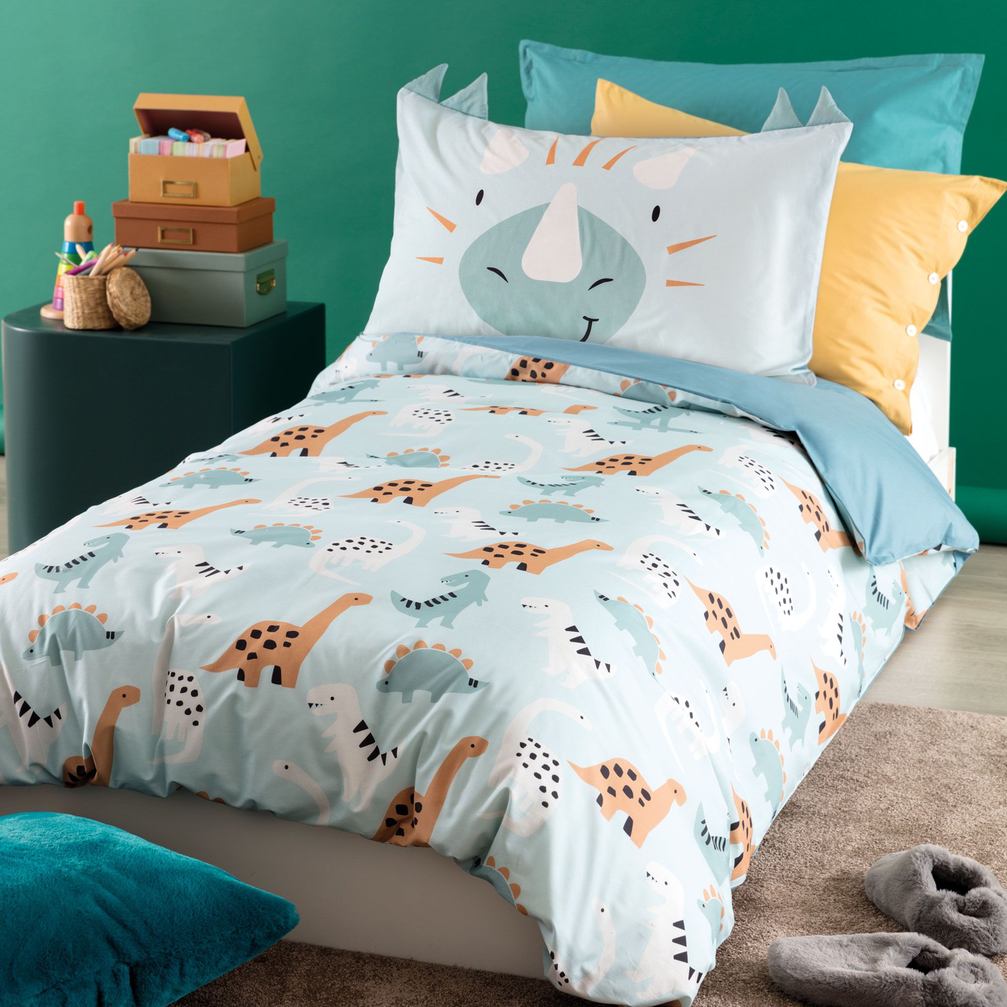 Carillo Home
Parure copripiumino
in cotone percalle
190 fili