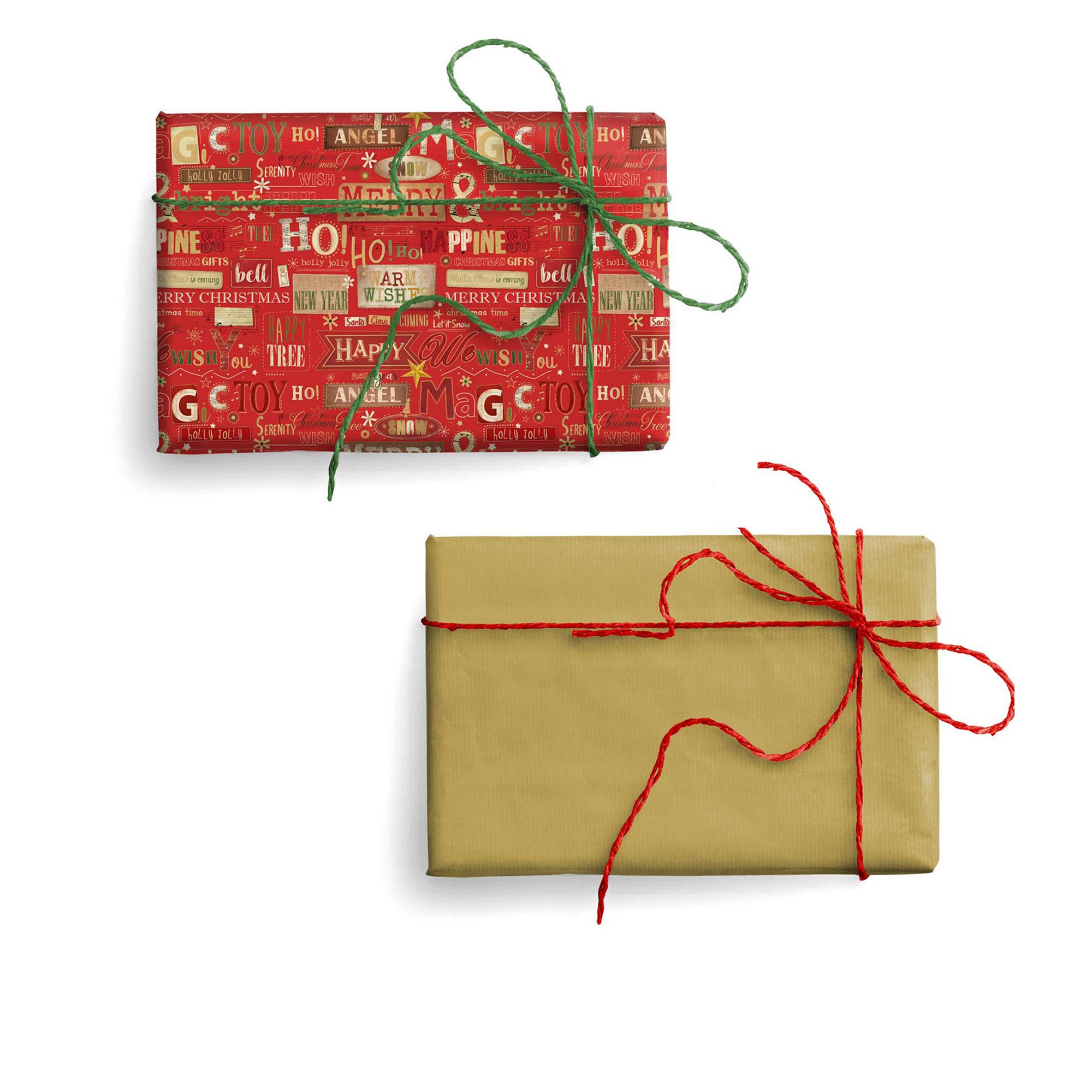 Kartos
2 fogli carta regalo
di Natale assortiti
70x100cm
