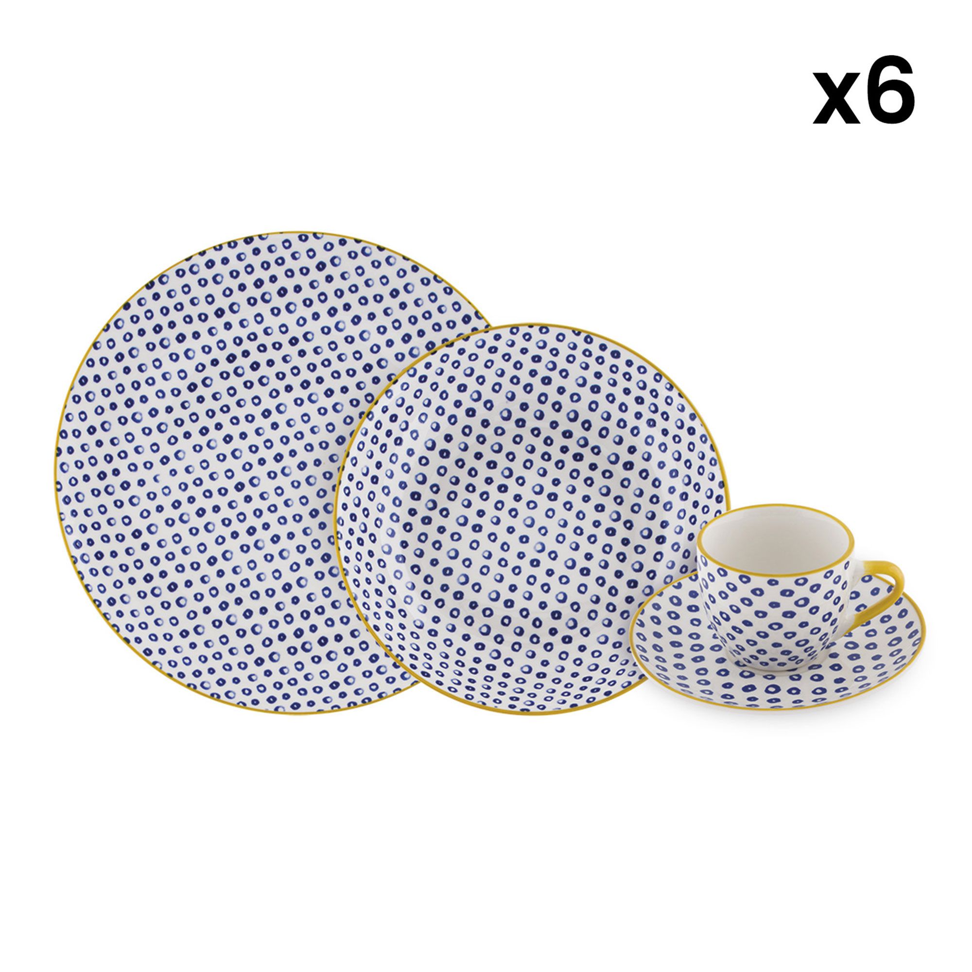 Villa Altachiara
Servizio piatti con
tazze da caffè
(24 pz)