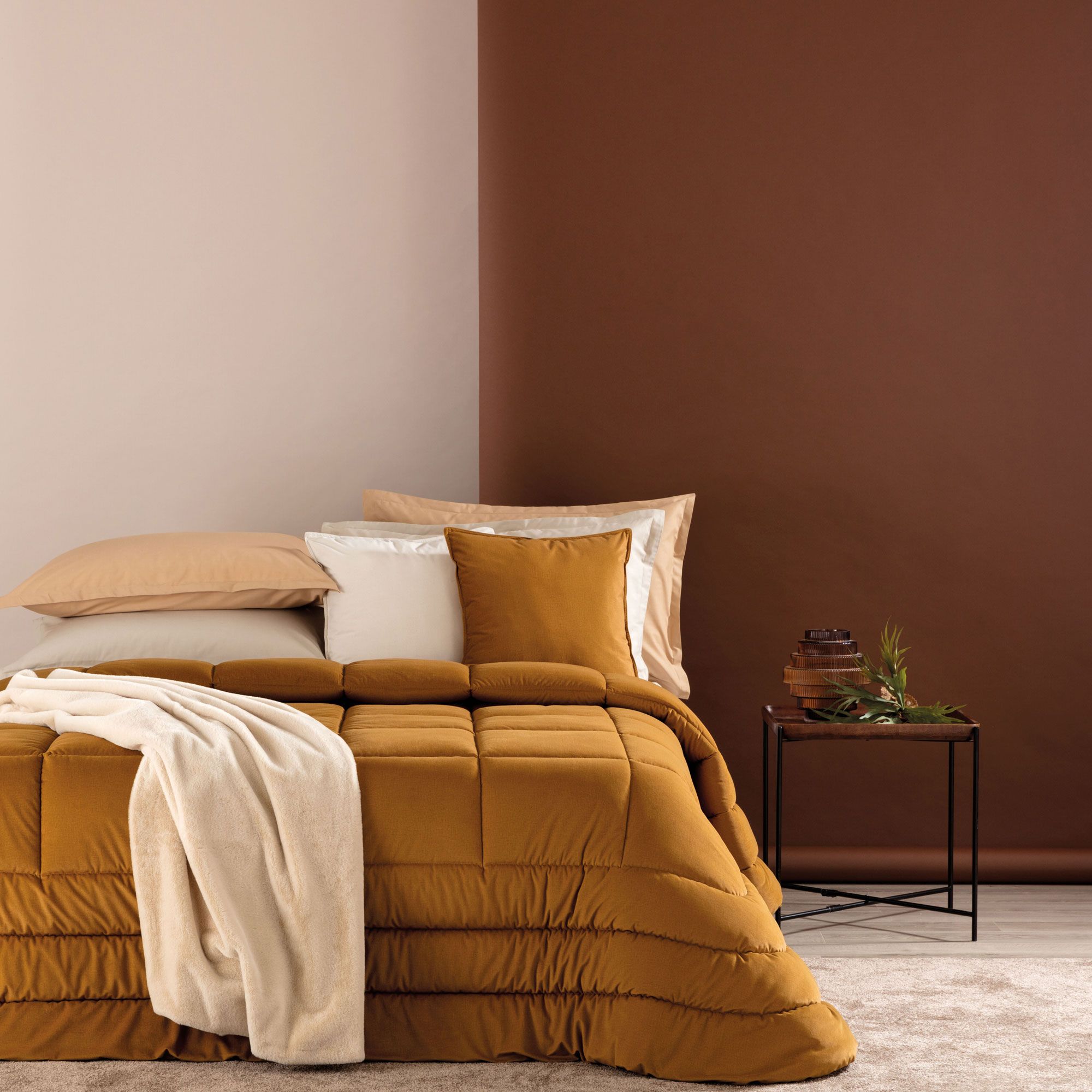 Carillo Home 
Trapunta in velluto
stampato con
imbottitura 350gsm