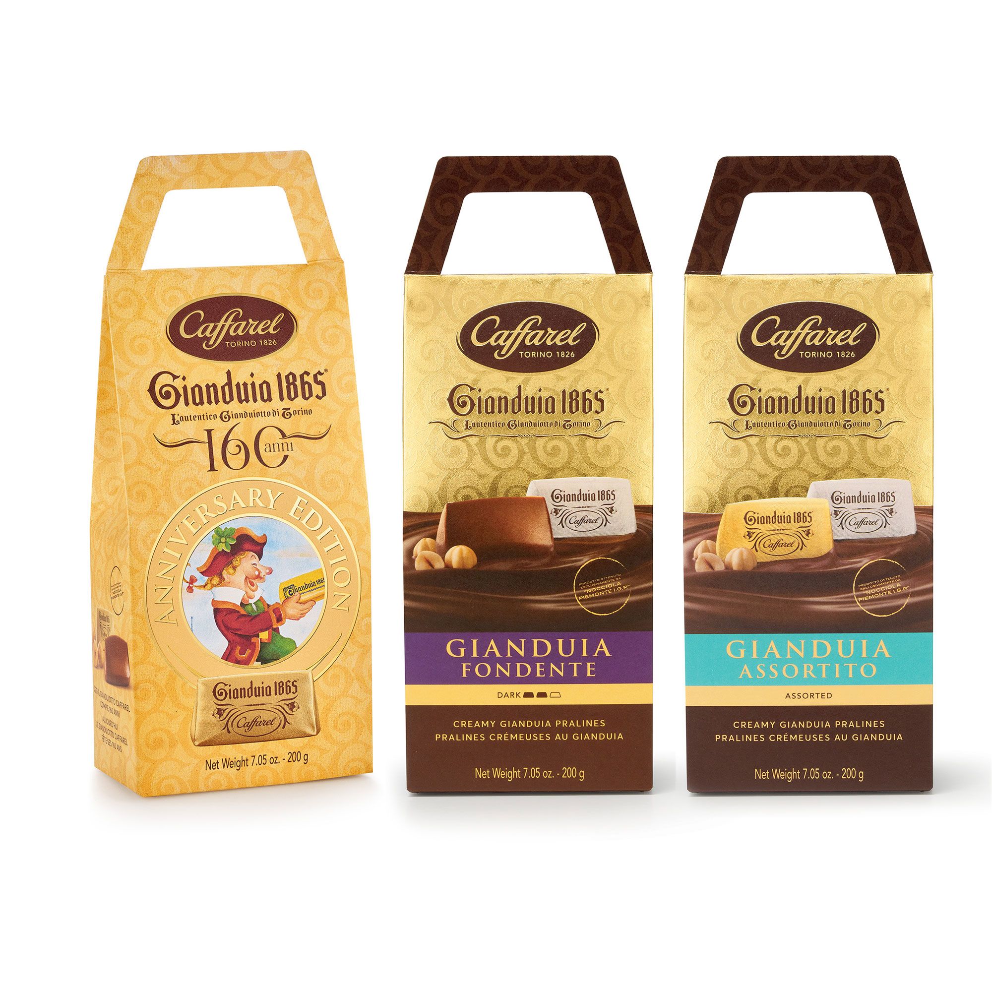 Caffarel
kit gianduiotti
(3x200g)