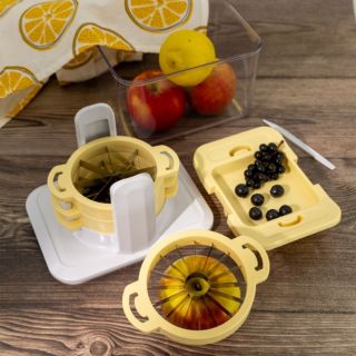 Cook´s Essentials
Tagliaverdure a
pressione 4 in 1
con contenitore