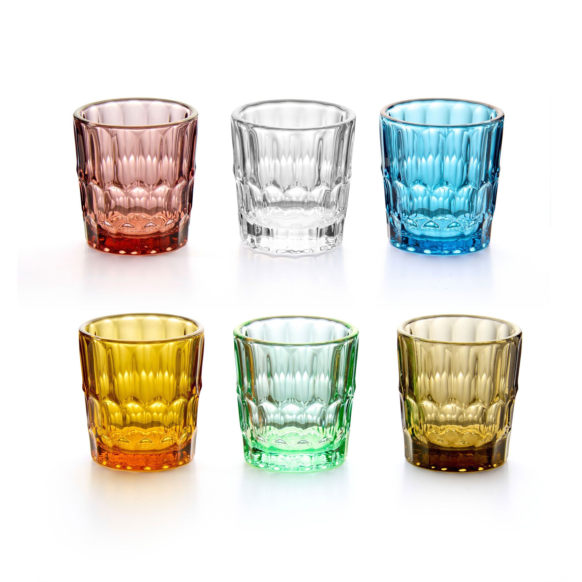 Guzzini
Set 6 bicchierini
in vetro 66 ml