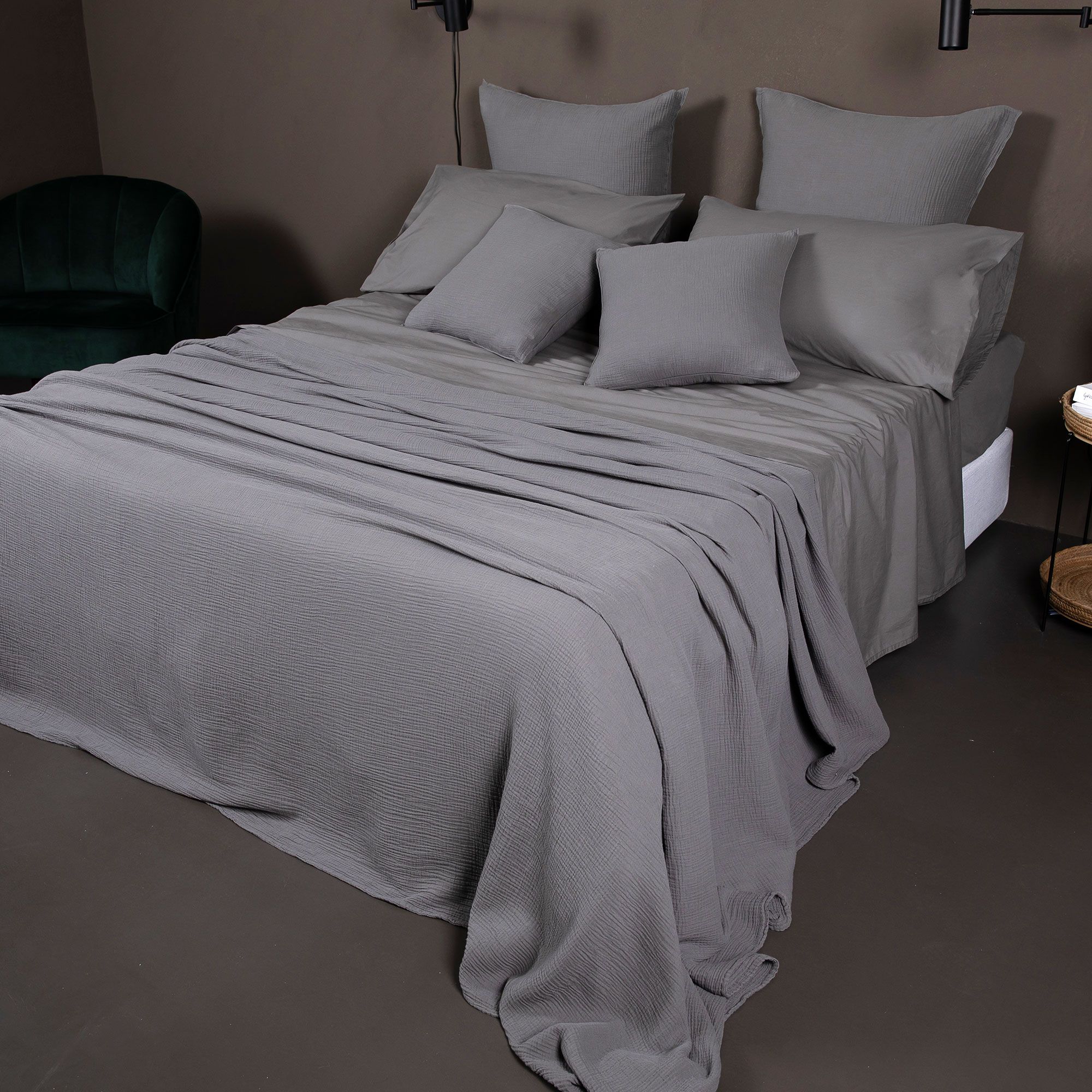 Ferò
Copriletto Loft
matrimoniale
in cotone