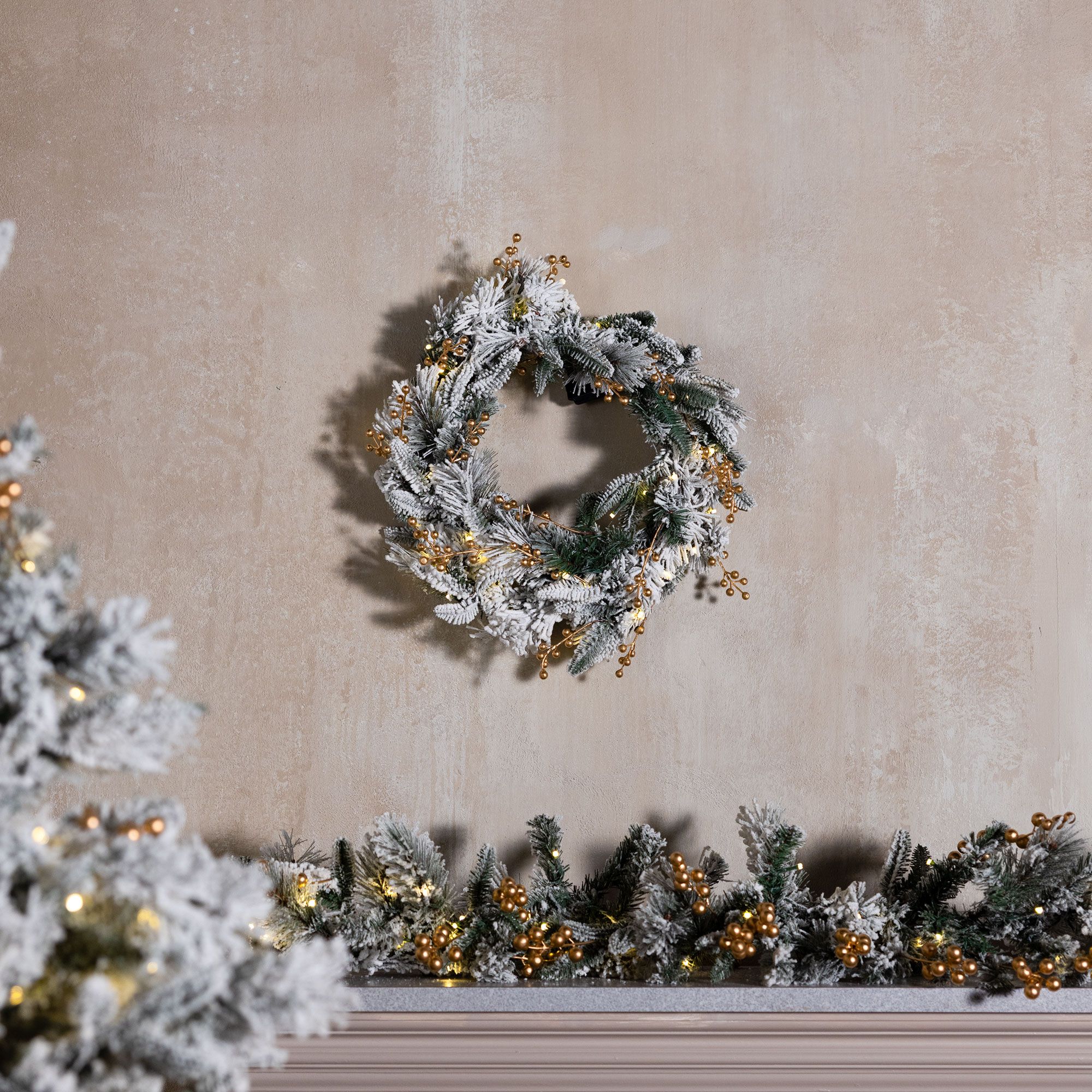 Santa Express
Ghirlanda di Natale
con luci LED