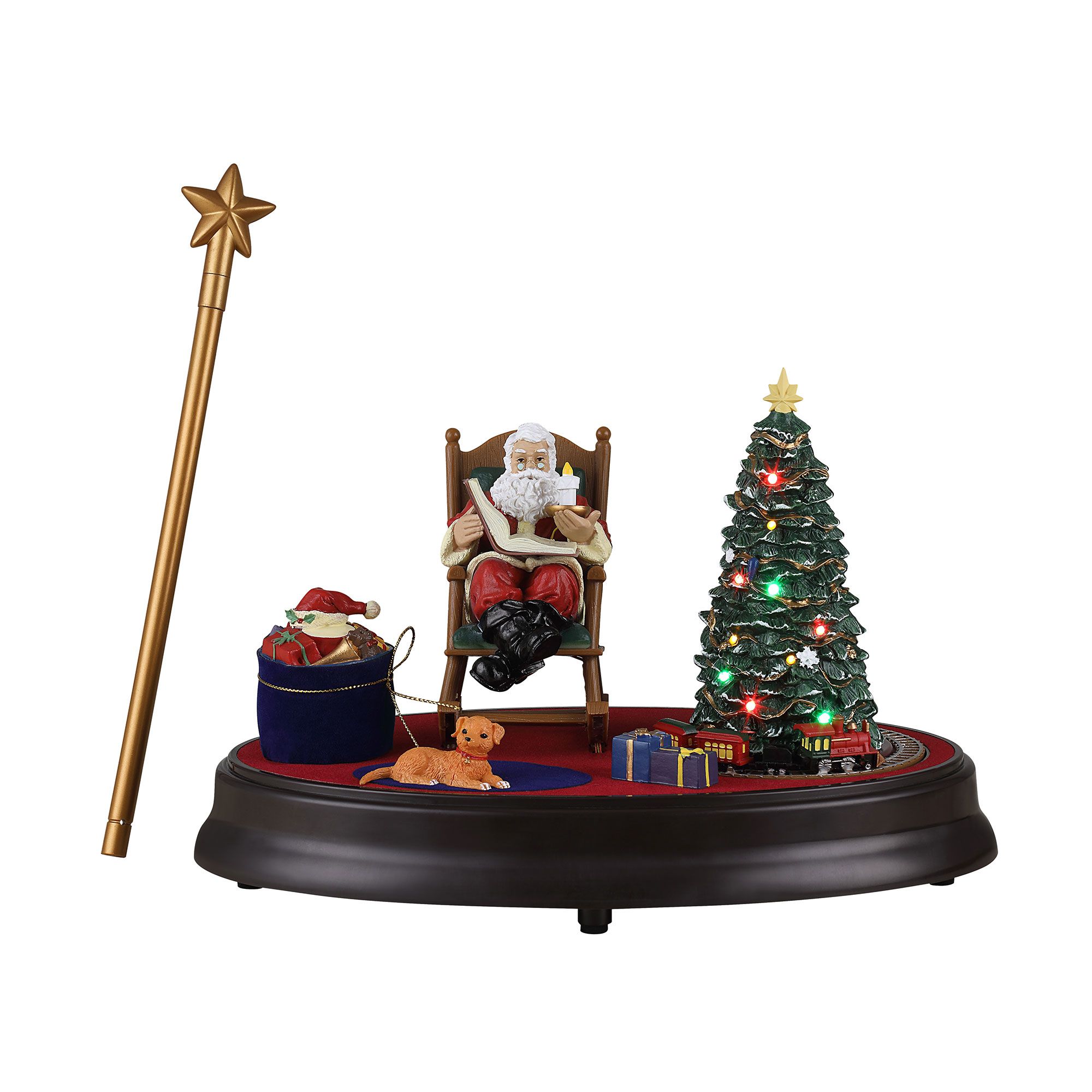 Mr. Christmas
Night before
Christmas scena
animata 28cm