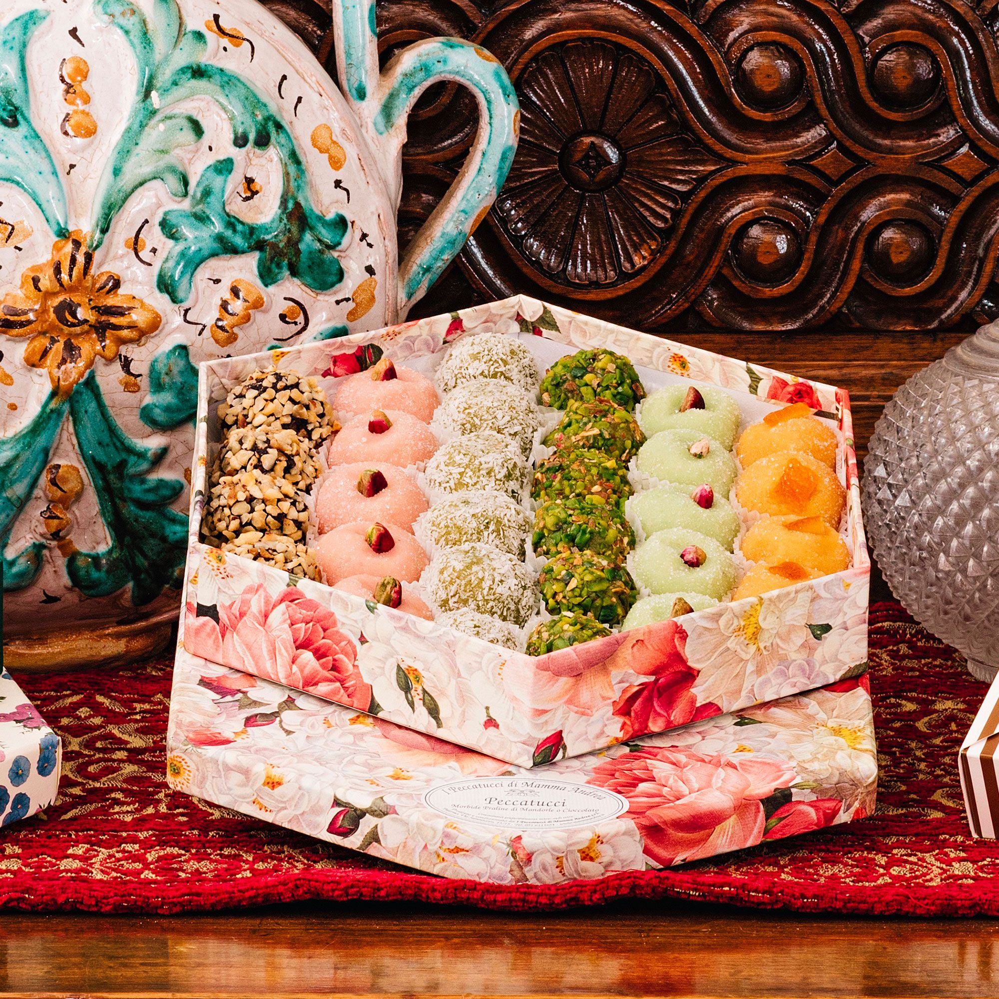 I Peccatucci di Mamma
Andrea praline
morbide di mandorla 
ricoperte (660 g)