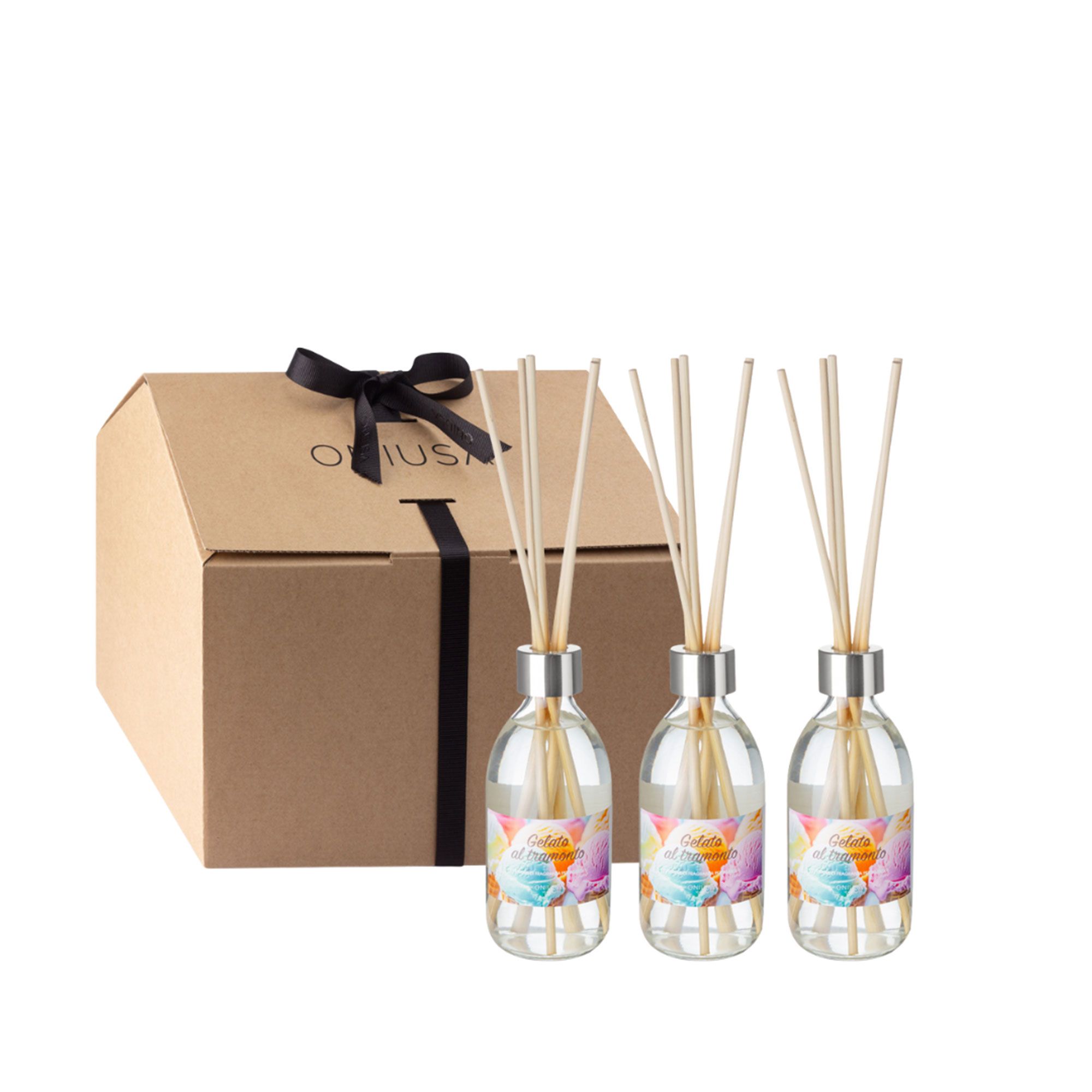 Oniusa Venezia
Diffusore fragranza
a scelta (3x300ml) +
confezione casetta