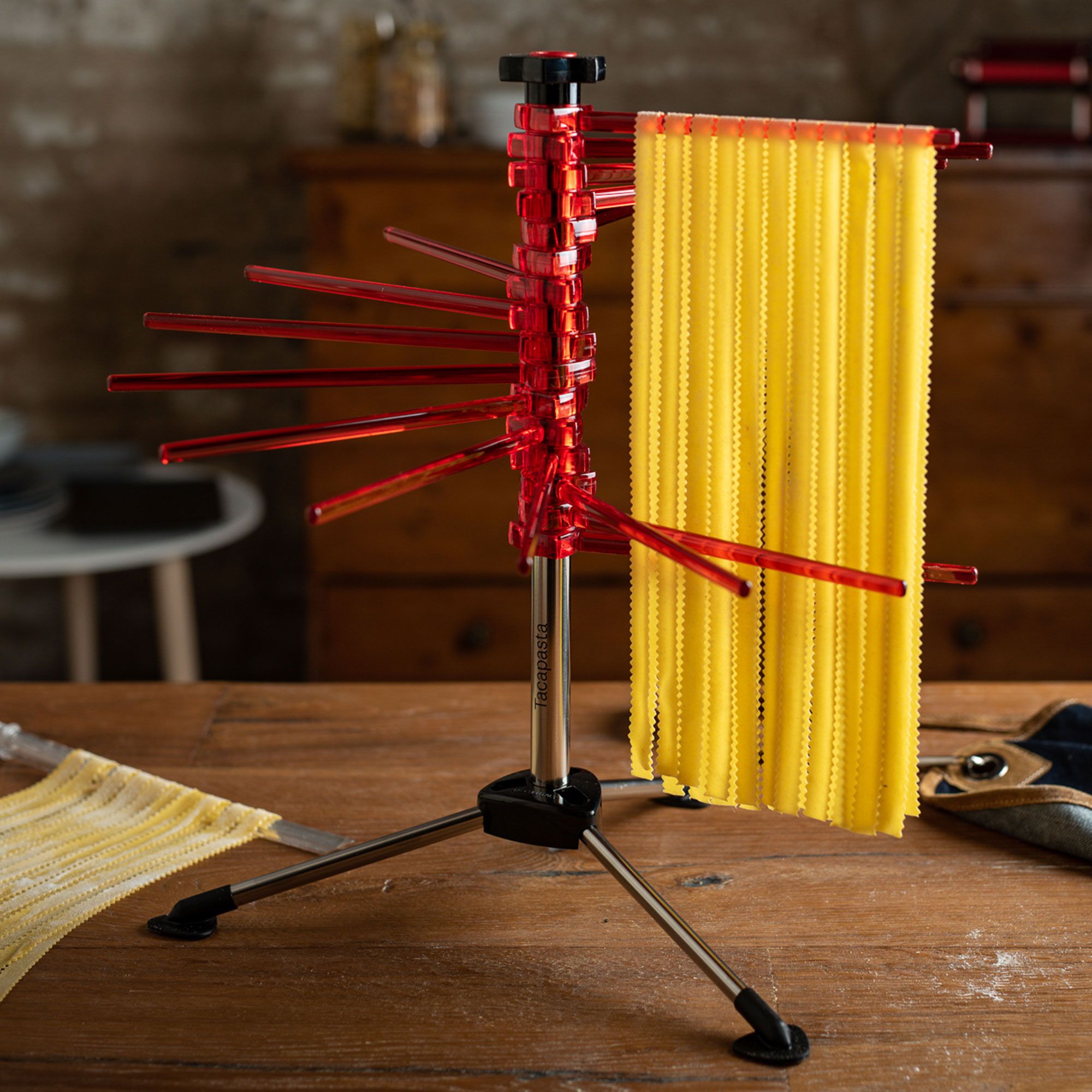 Marcato
Stendipasta
Tacapasta rosso
per l'essiccatura