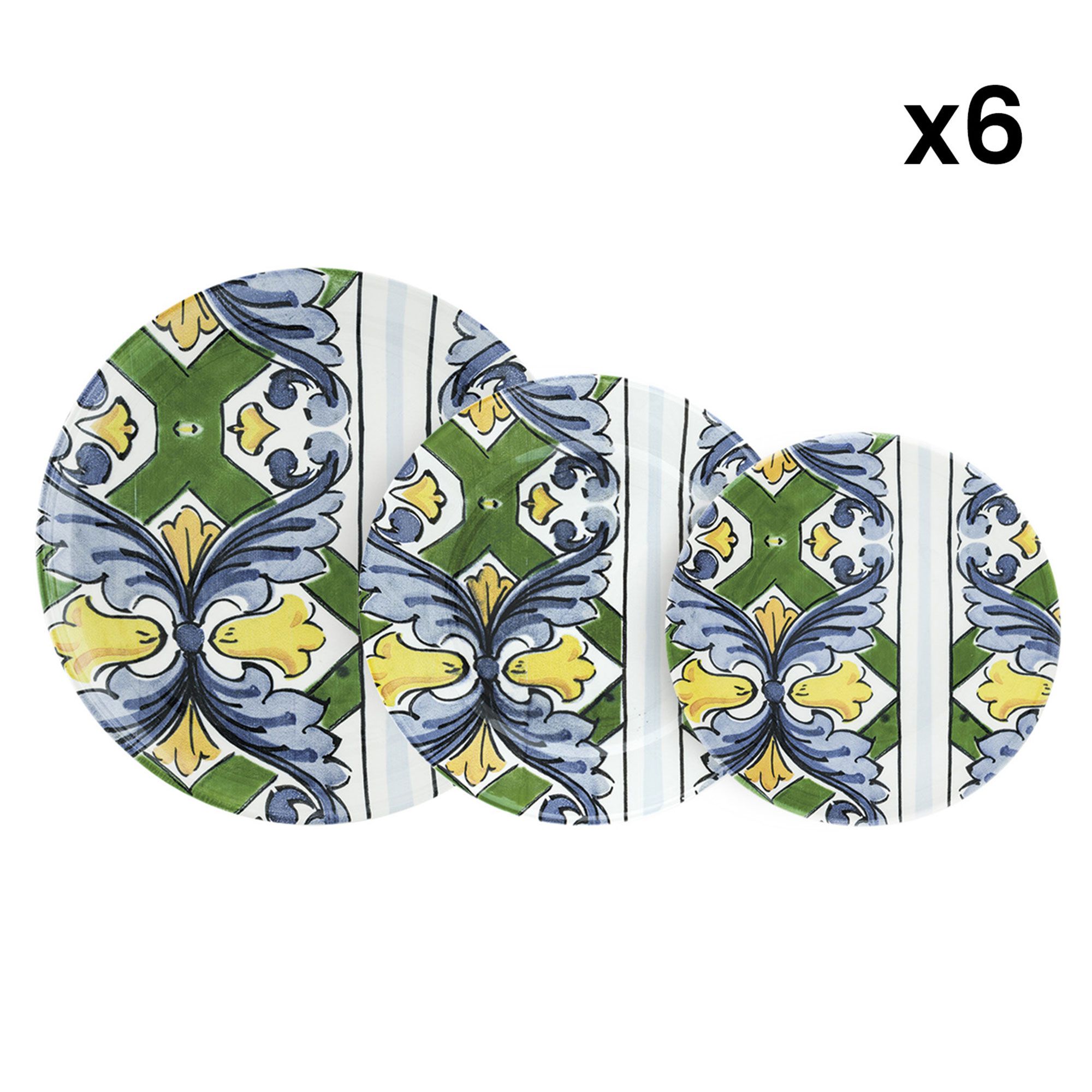 Villa Altachiara
Servizio 18 piatti 
Taormina
in ceramica