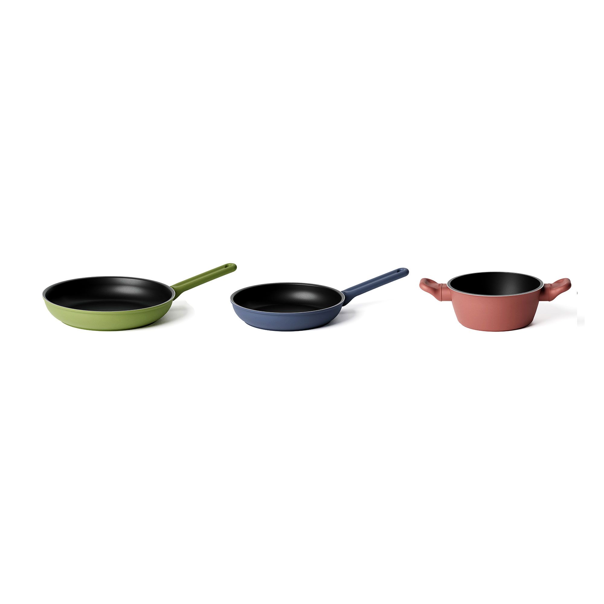 Guzzini
Pentole Cook&Color:
2 padelle (24+28cm)
+ 1 casseruola (20cm)