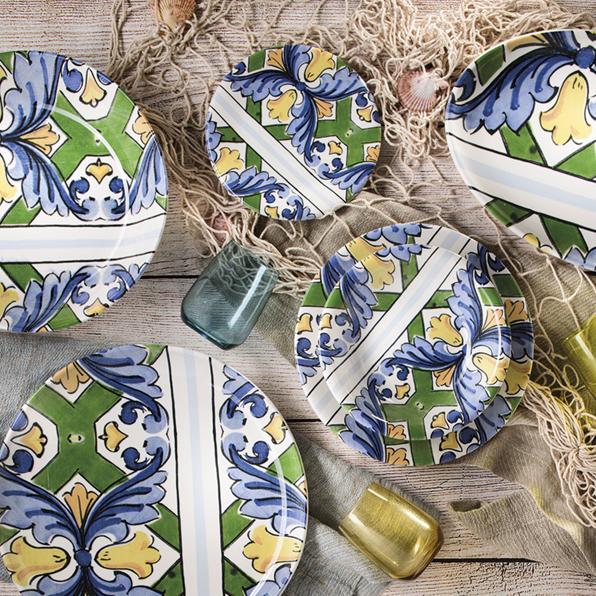 Villa Altachiara Insalatiera Taormina in ceramica diam. 30cm