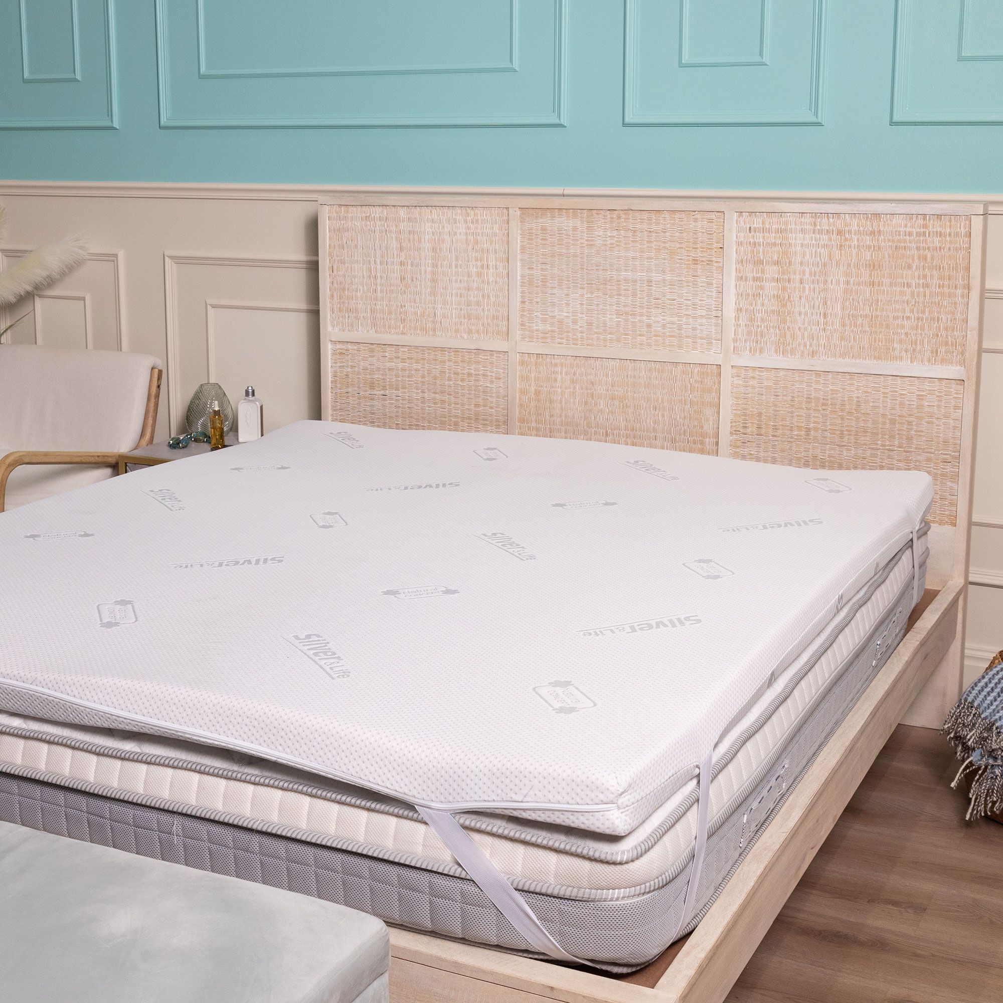 Wellness Pillow Milan
Topper matrimoniale
traspirante e fresco
lavabile