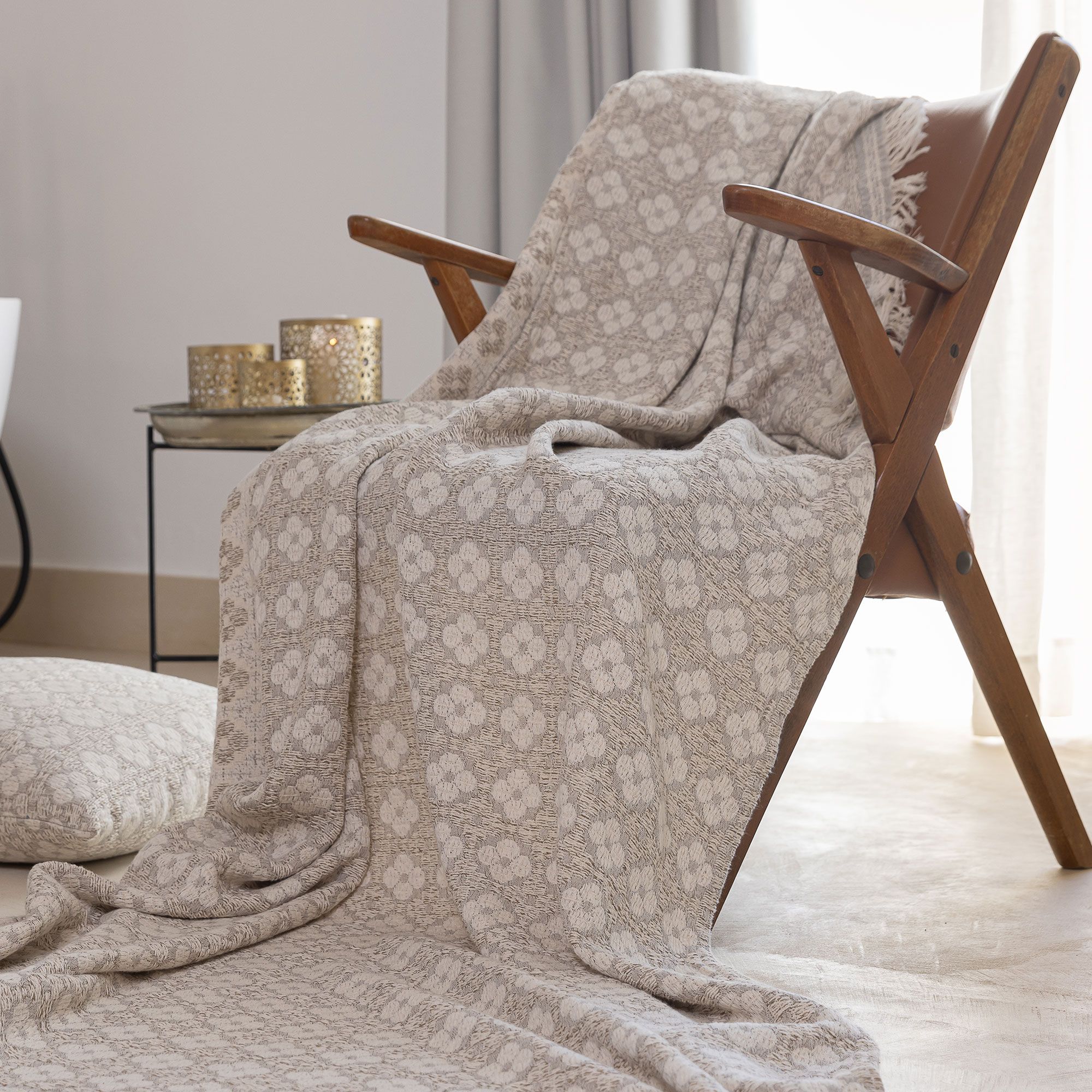 Ferò
Maxi plaid Artigian
in cotone