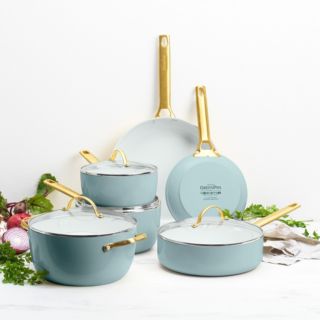 GreenPan
Batteria di pentole 
Padova in ceramica
antiaderente,10 pezzi