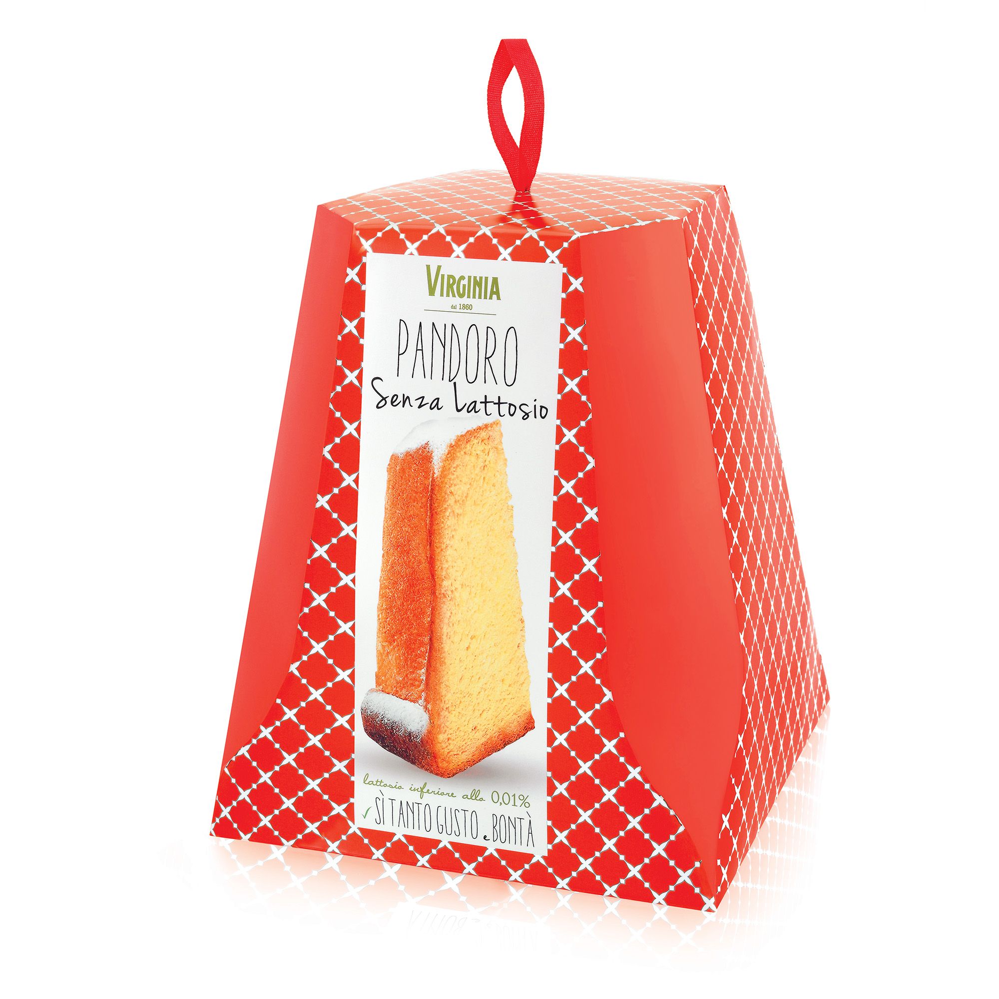 Amaretti Virginia
Pandoro
senza lattosio
750 gr