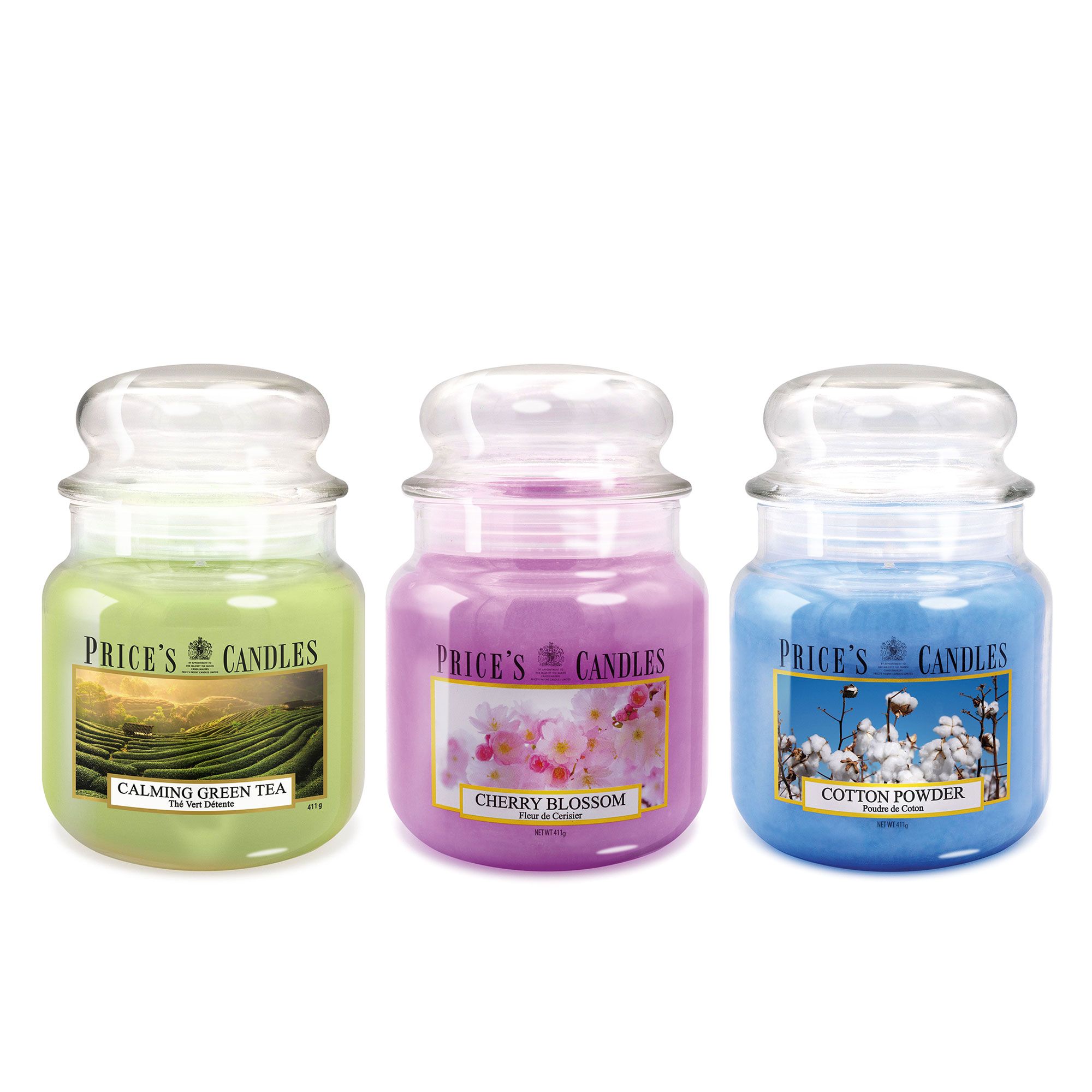 Image of Price's Candles 3 giare medie in 3 fragranze061