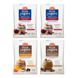Easiyo
4 kg di yogurt
stile greco e
dessert in 3 gusti