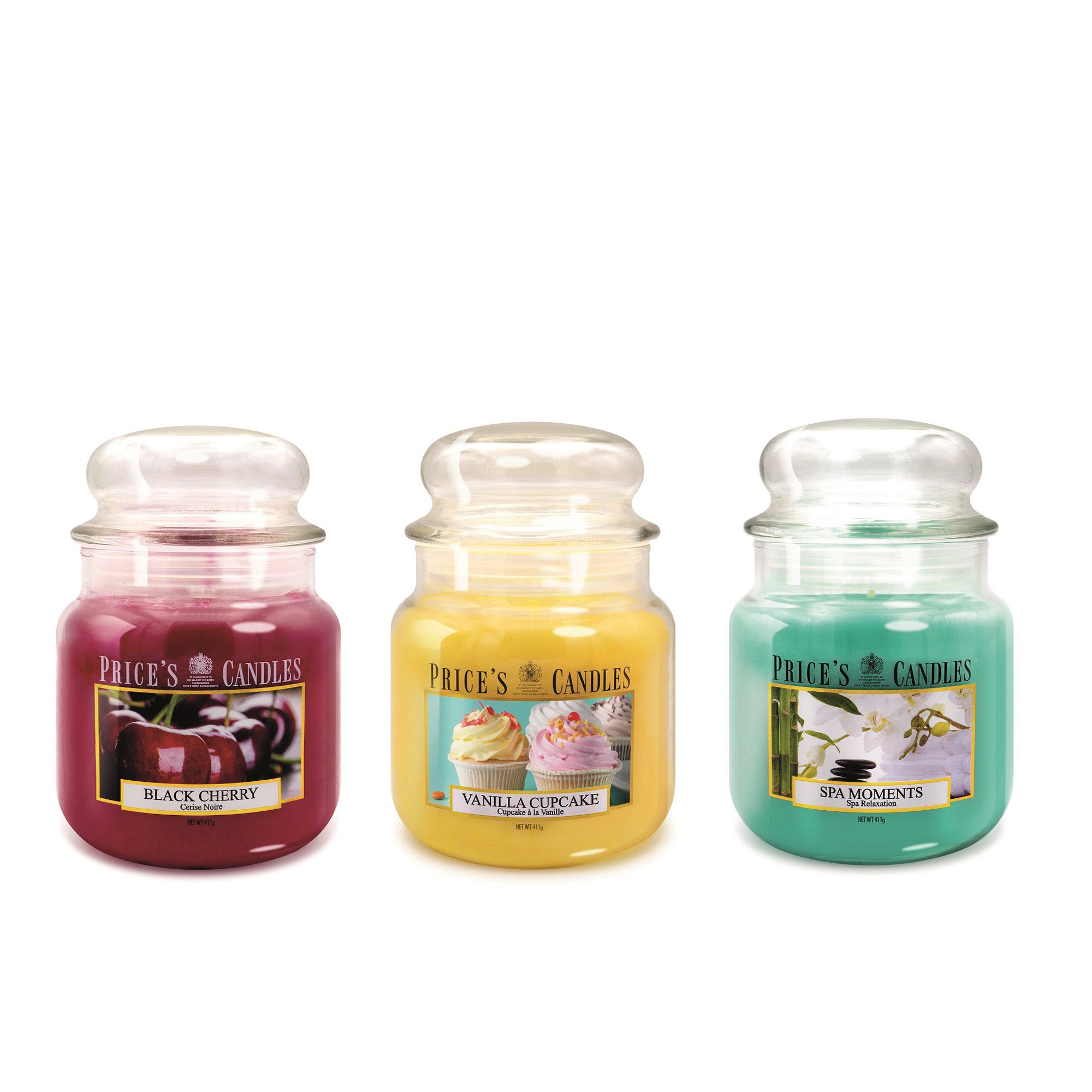 Price's Candles
3 candele in giara
media fragranze
assortite