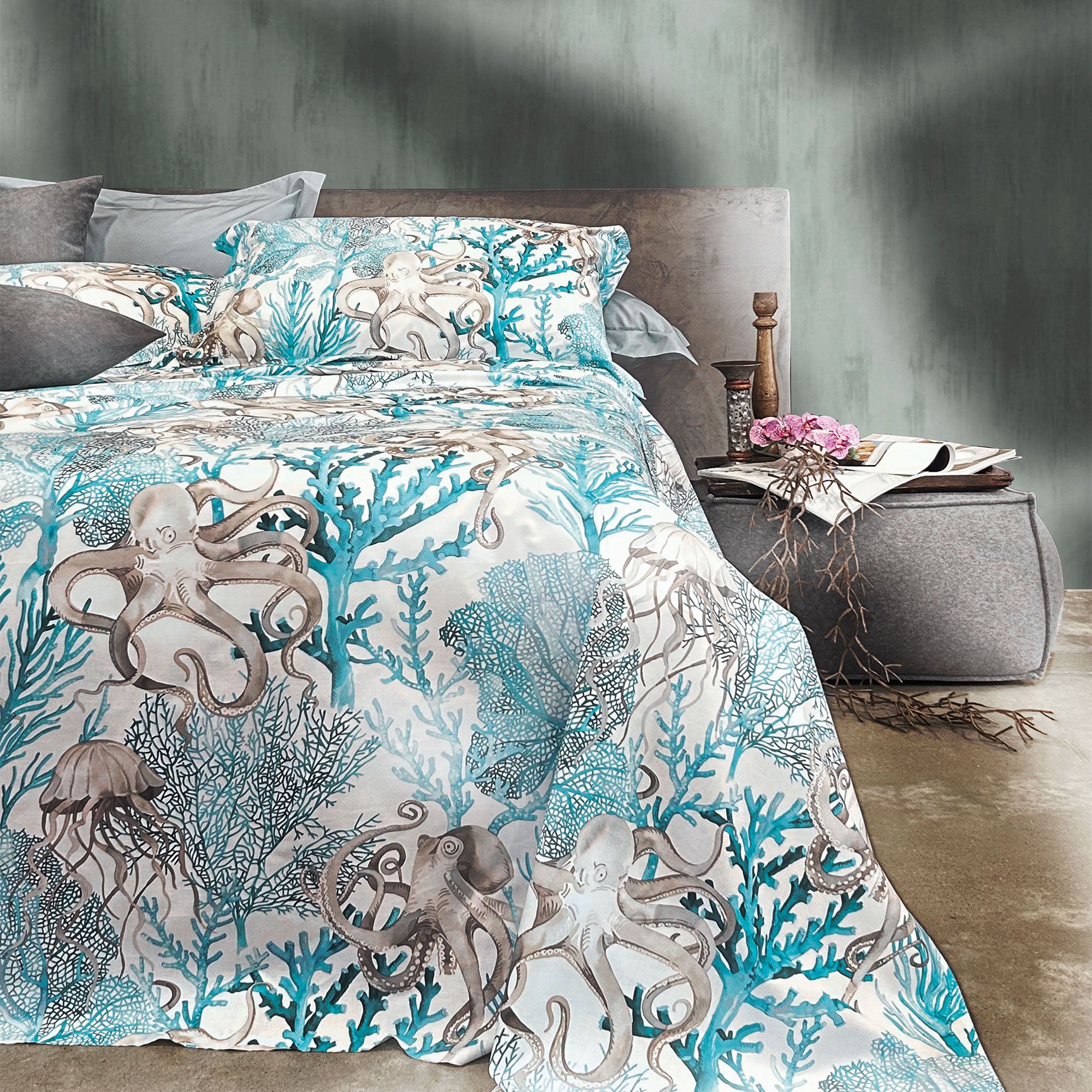 Dondi Home
Completto letto
matrimoniale estivo
in cotone percalle