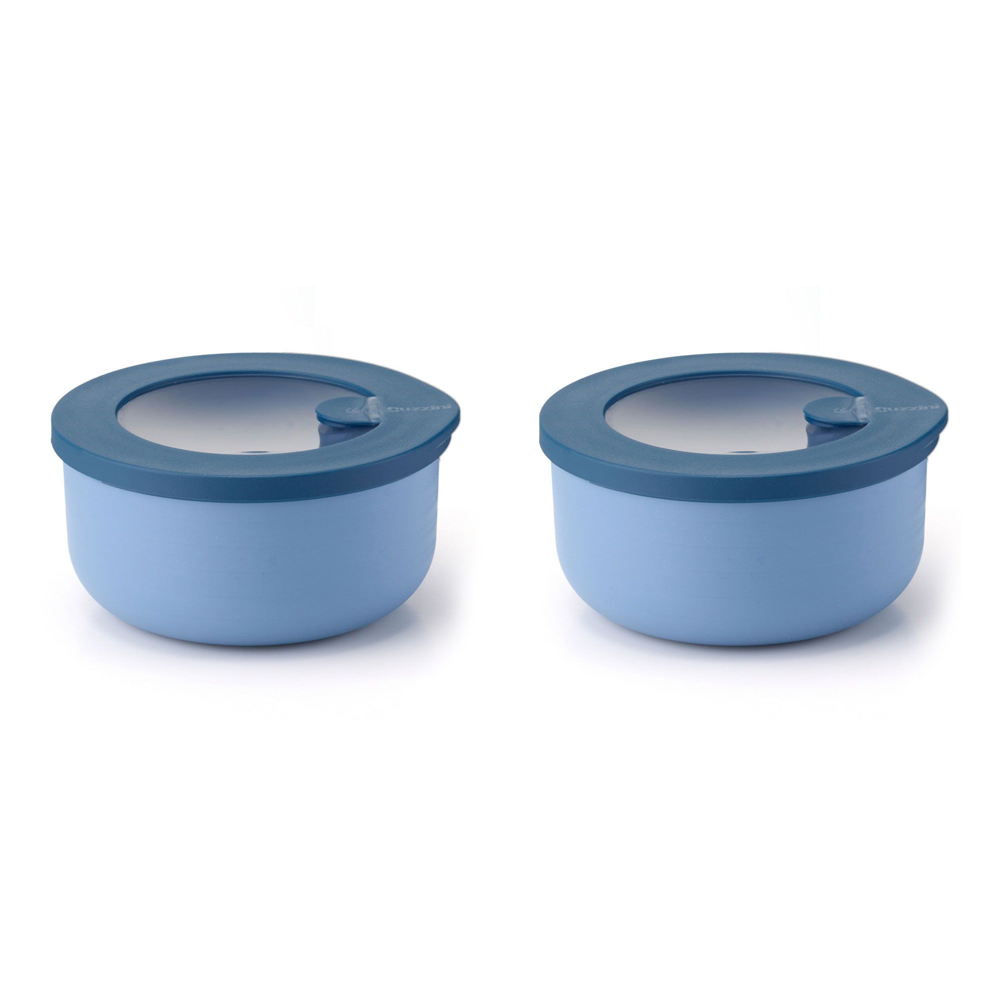 Guzzini Set 2 contenitori ermetici tondi