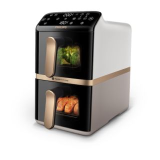 Philips  NA462
Airfryer doppio
cassetto verticale
da 10Litri con luce