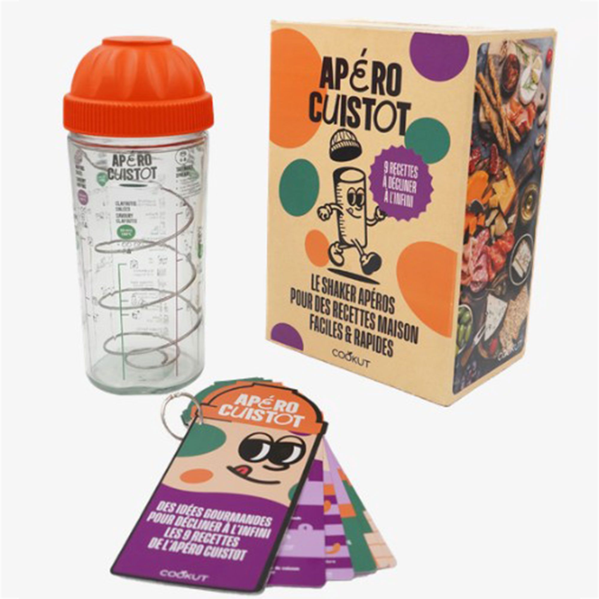 Cookut
Set aperitivo
con Apéro Shaker