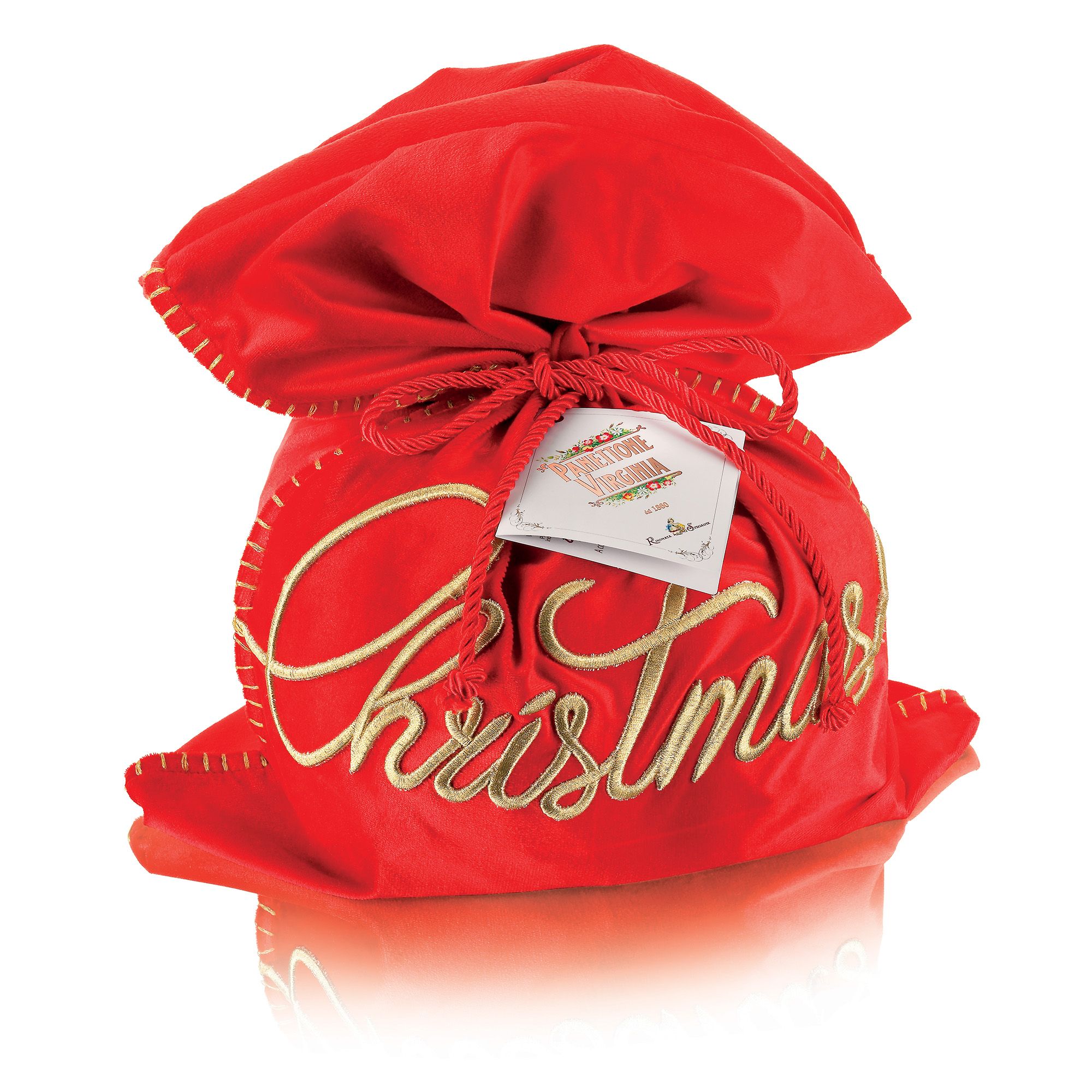 Amaretti Virginia
Panettone
tradizionale sacco
rosso (1kg)