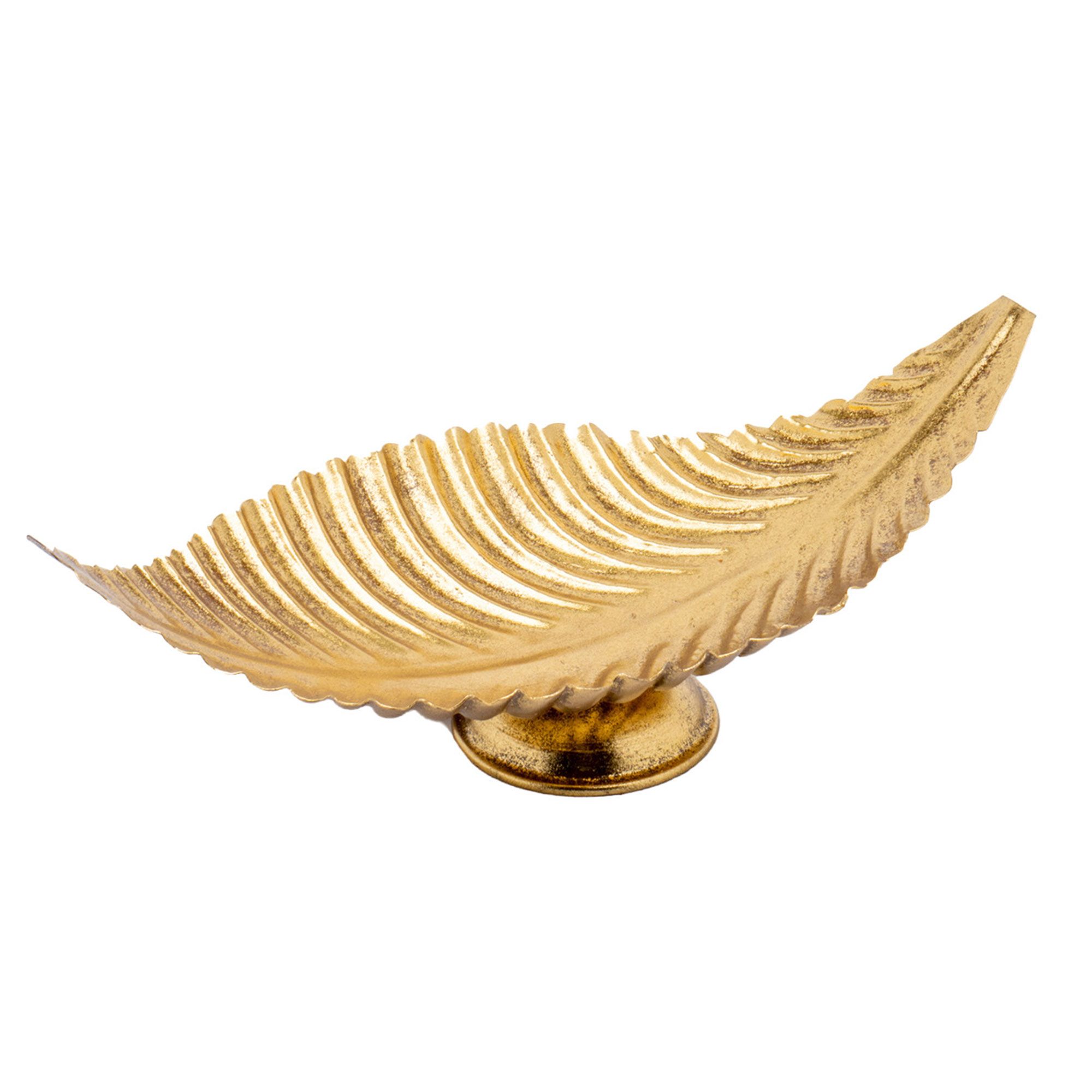 Villa Altachiara
Vassoio foglia
Maraja in metallo
dorato