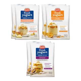 Easiyo
6 kg di yogurt
stile greco
gusto alla frutta