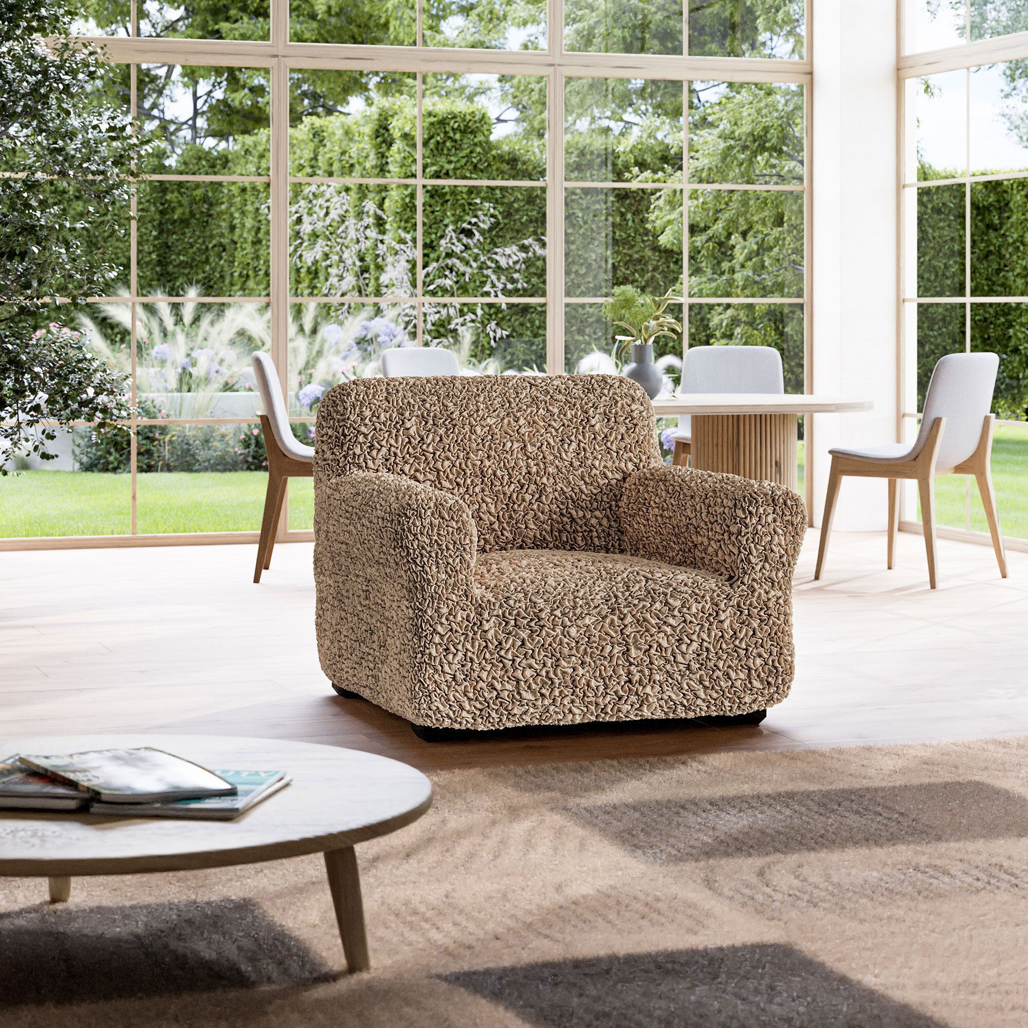 Paulato by Ga.i.co Copridivano in cotone bielastico WavyTech