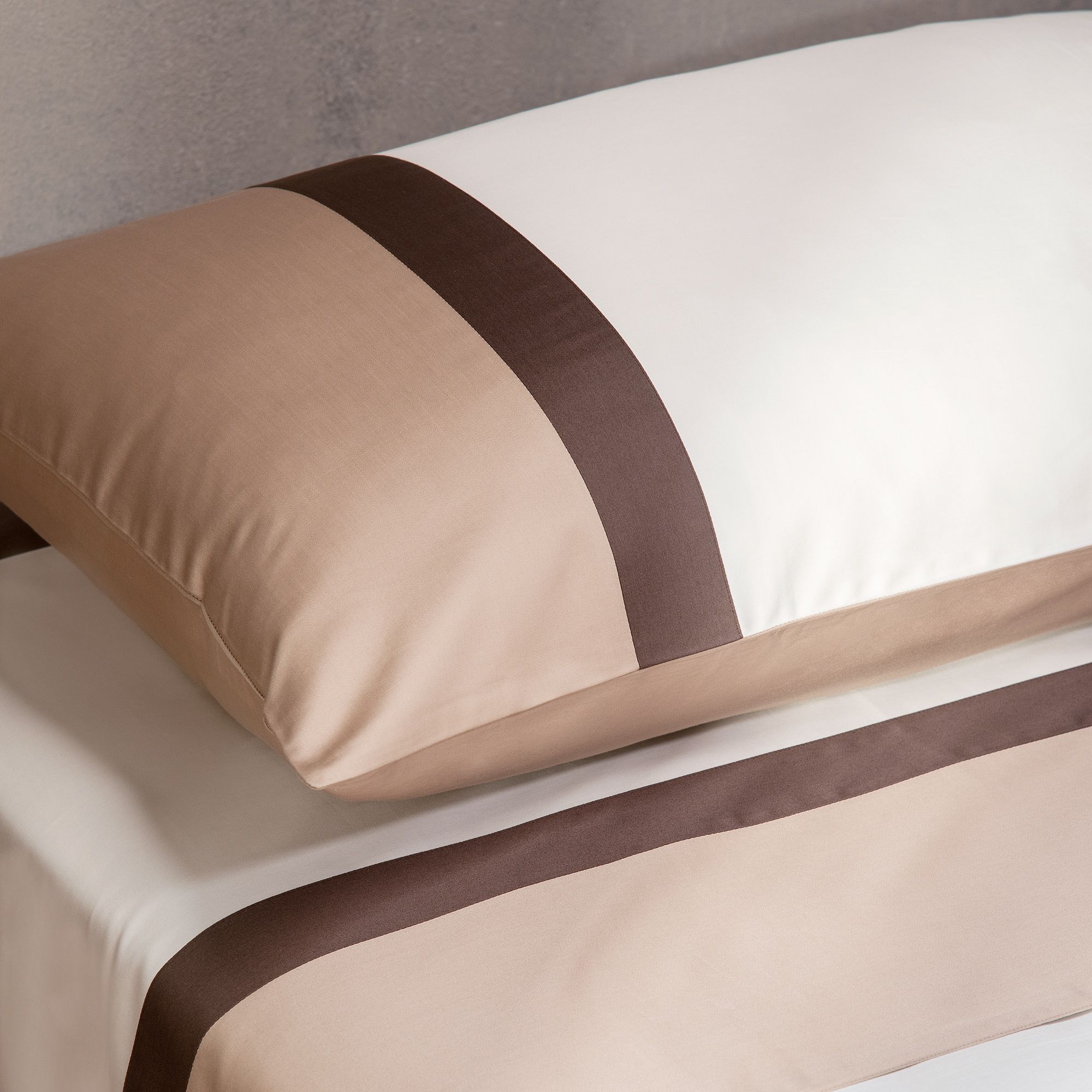 QVC Ferò Trio Completo letto matrimoniale in raso di cotone 300 TC