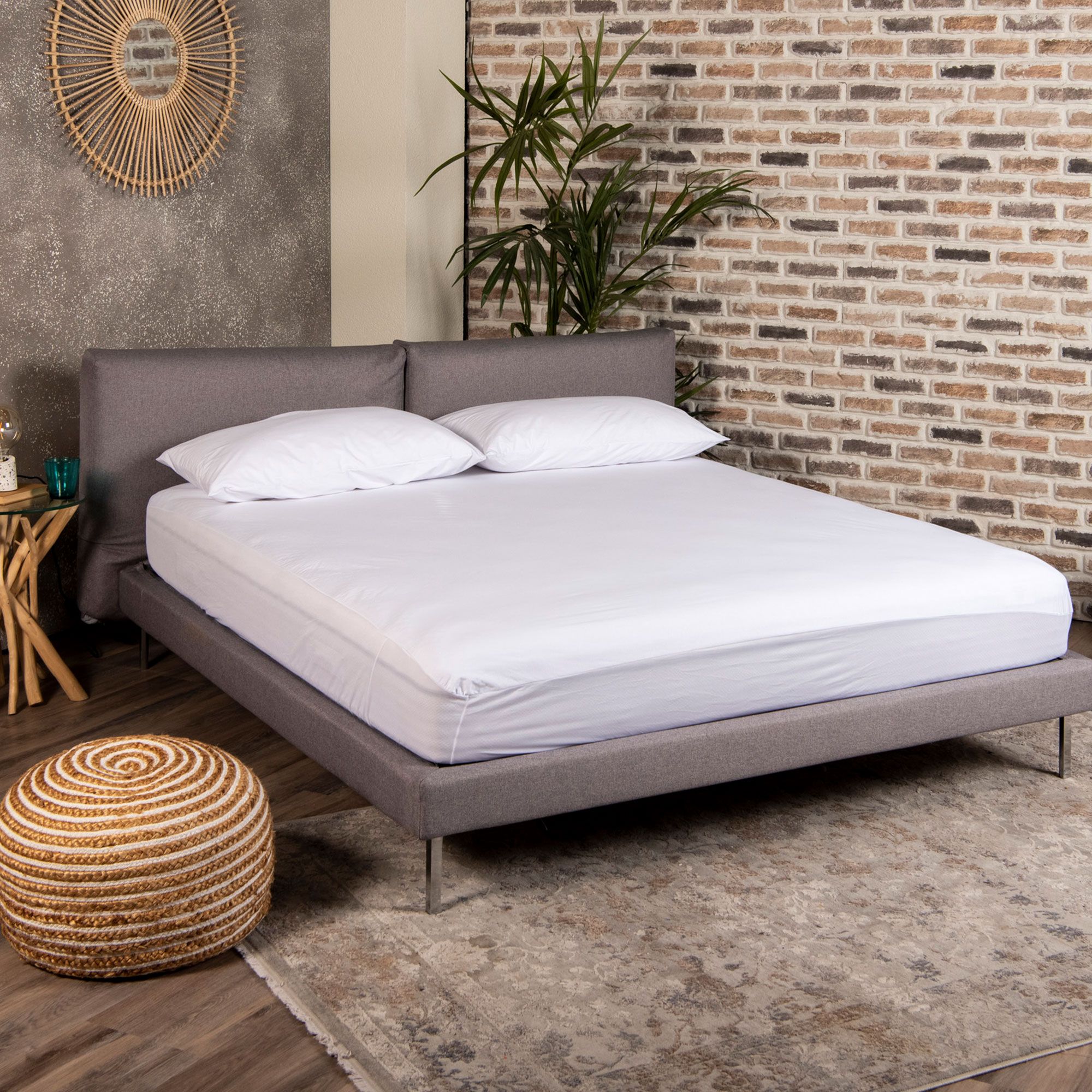 Protect-A-Bed
Coprimaterasso
e 2 copricuscini
in jersey di cotone