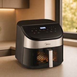 Midea 
Friggitrice ad aria
capacità 5,5 litri
con finestra e luce