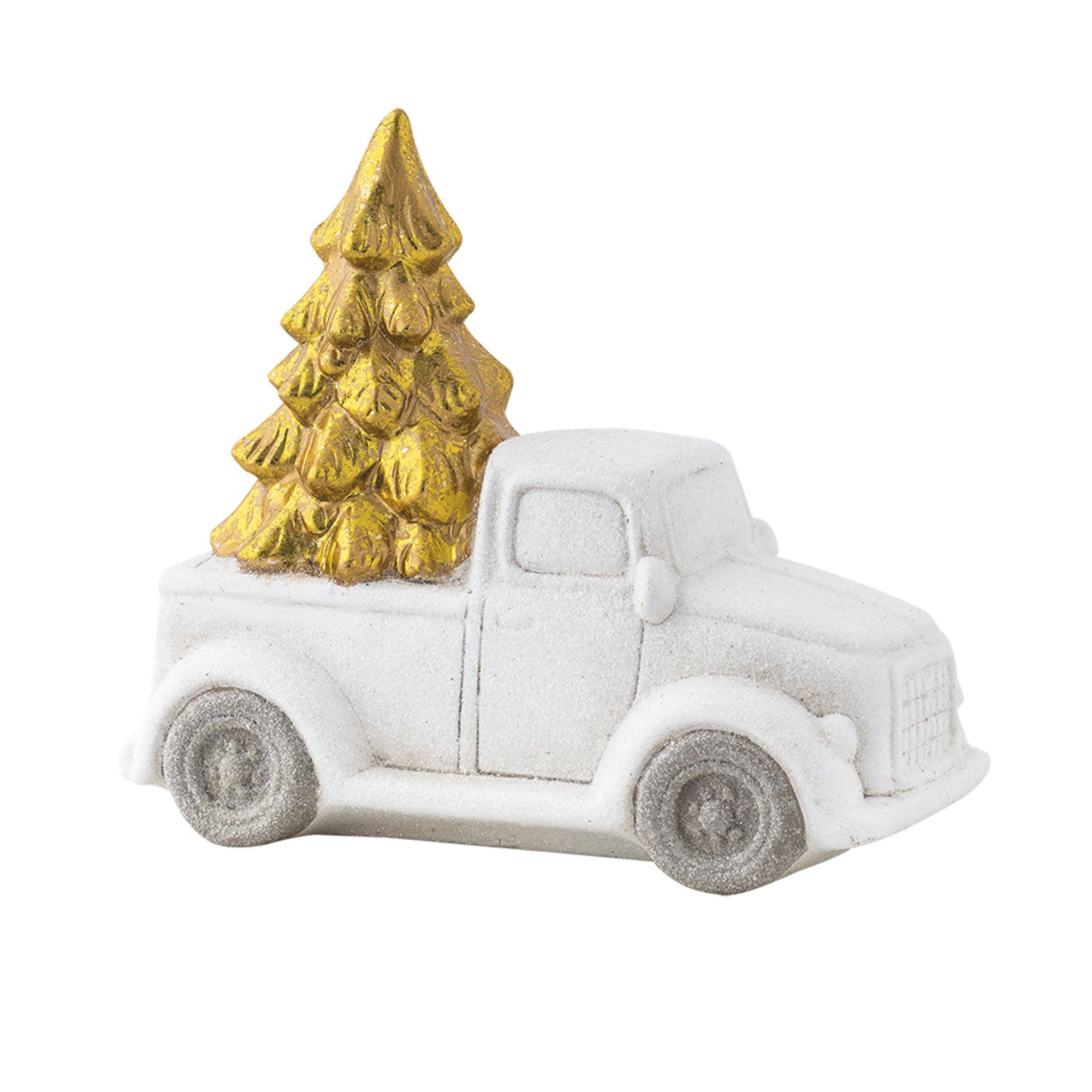  Villa Altachiara
Furgoncino con
albero bianco e oro
con glitter