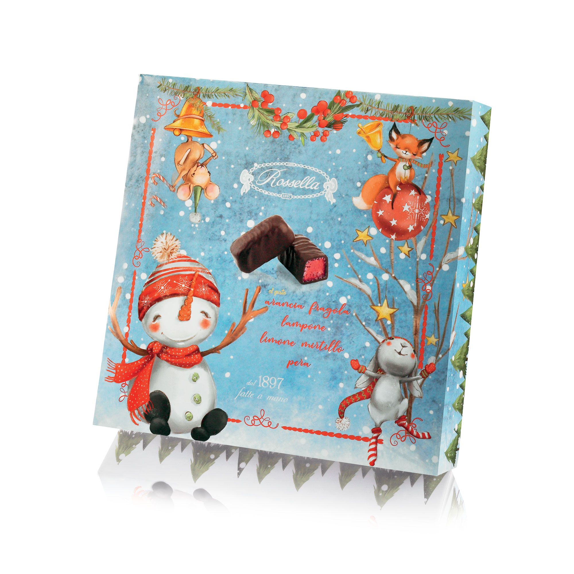 Caramelle Rossella
Scatola regalo
scorzette (200g)