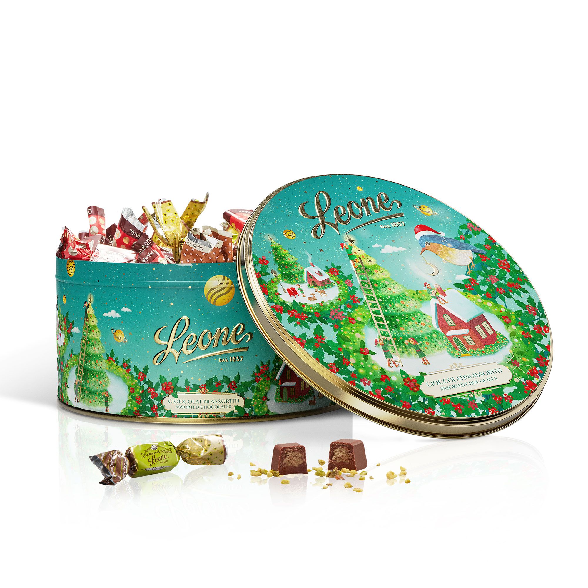 Pastiglie Leone
Latta cioccolatini
assortiti (450g)