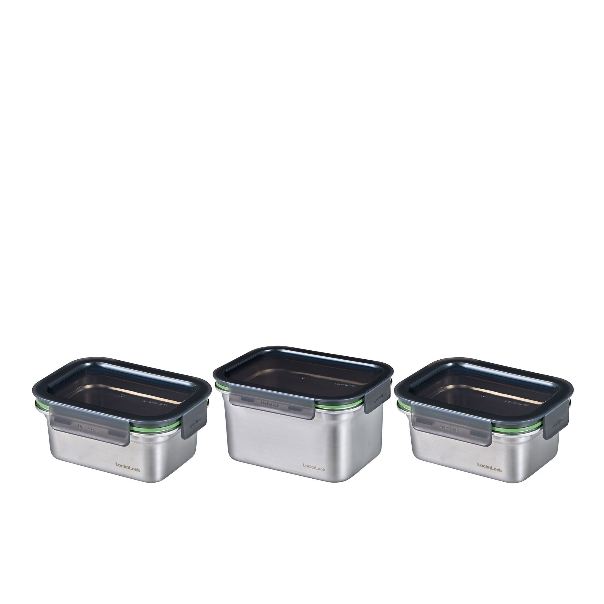 LocknLock
3 contenitori
ermetici per alimenti
(2x500ml, 1x1000ml)