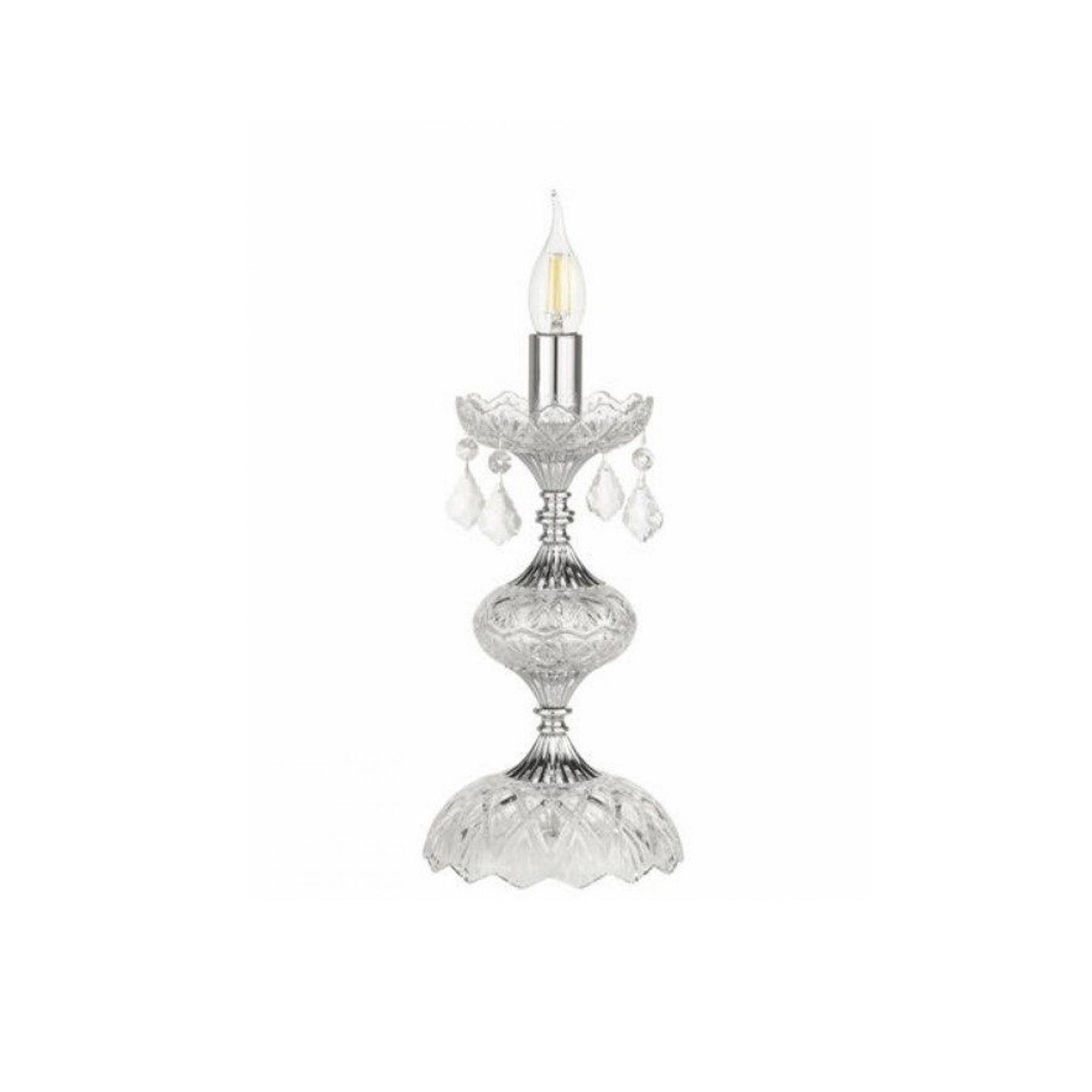 Ondaluce
Lampada da tavolo
in vetro e cristallo