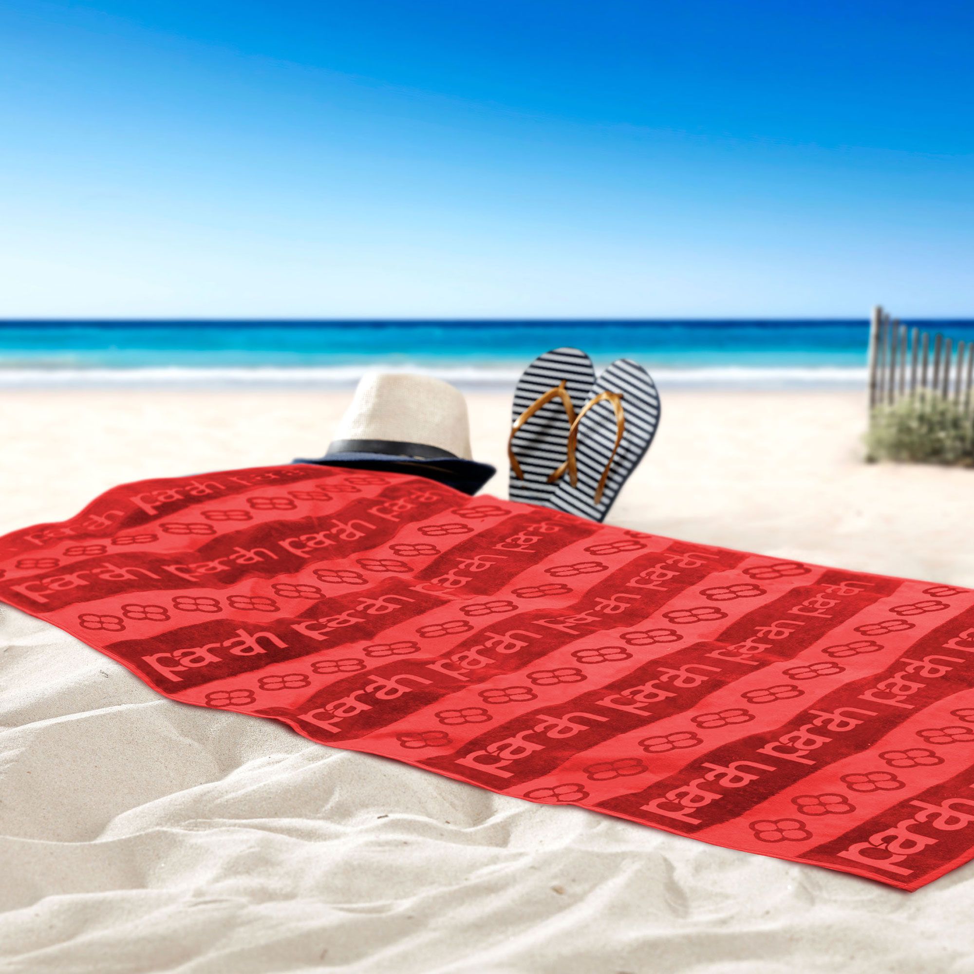 Parah Telo mare 100% cotone jacquard cimato